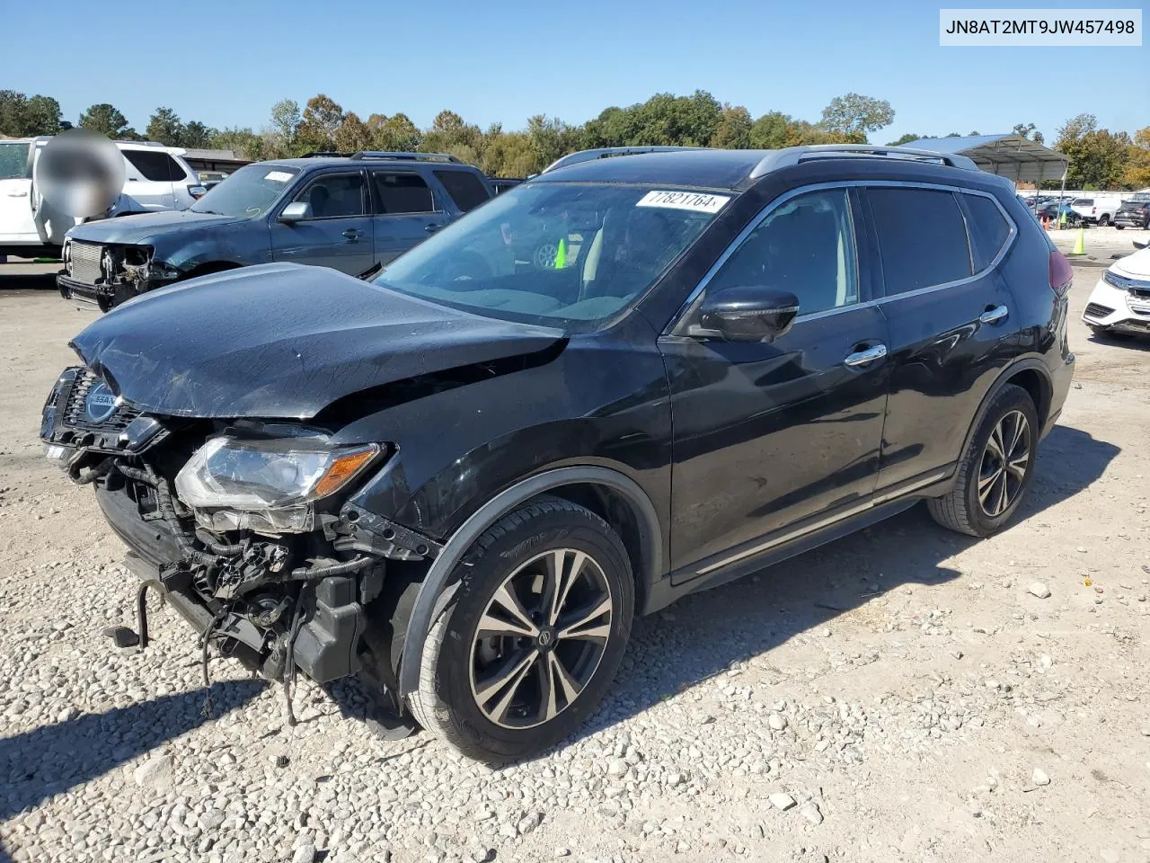 2018 Nissan Rogue S VIN: JN8AT2MT9JW457498 Lot: 77821764