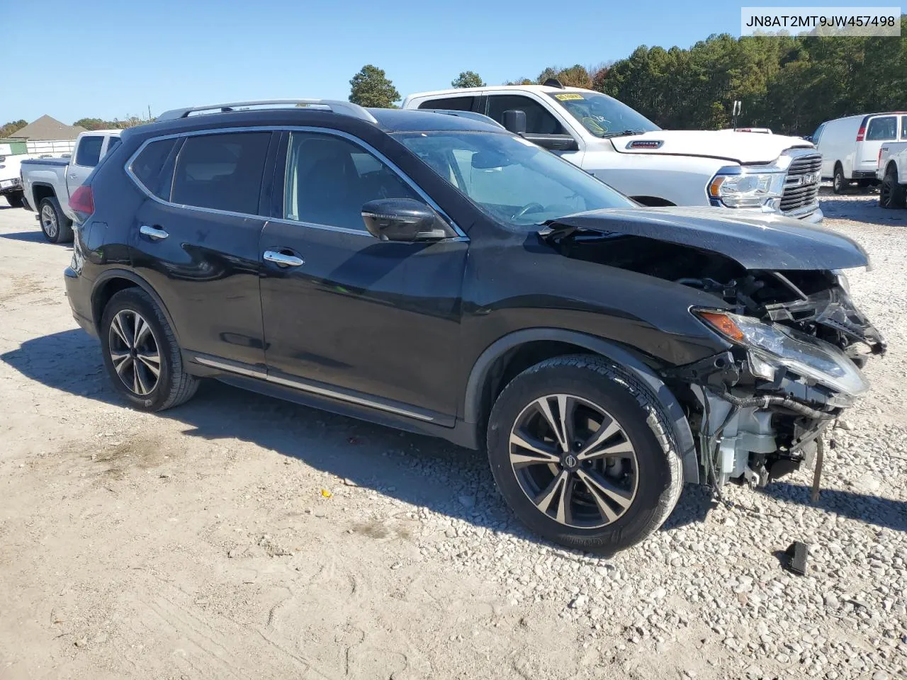 2018 Nissan Rogue S VIN: JN8AT2MT9JW457498 Lot: 77821764