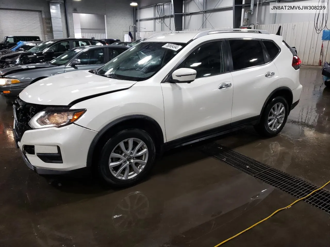 2018 Nissan Rogue S VIN: JN8AT2MV6JW308239 Lot: 78068494