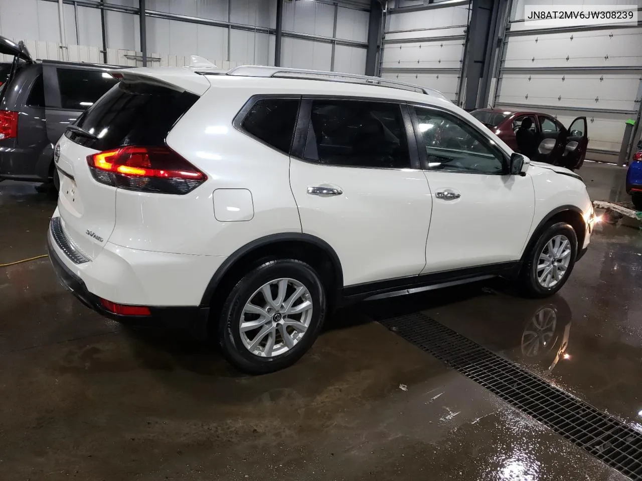 2018 Nissan Rogue S VIN: JN8AT2MV6JW308239 Lot: 78068494