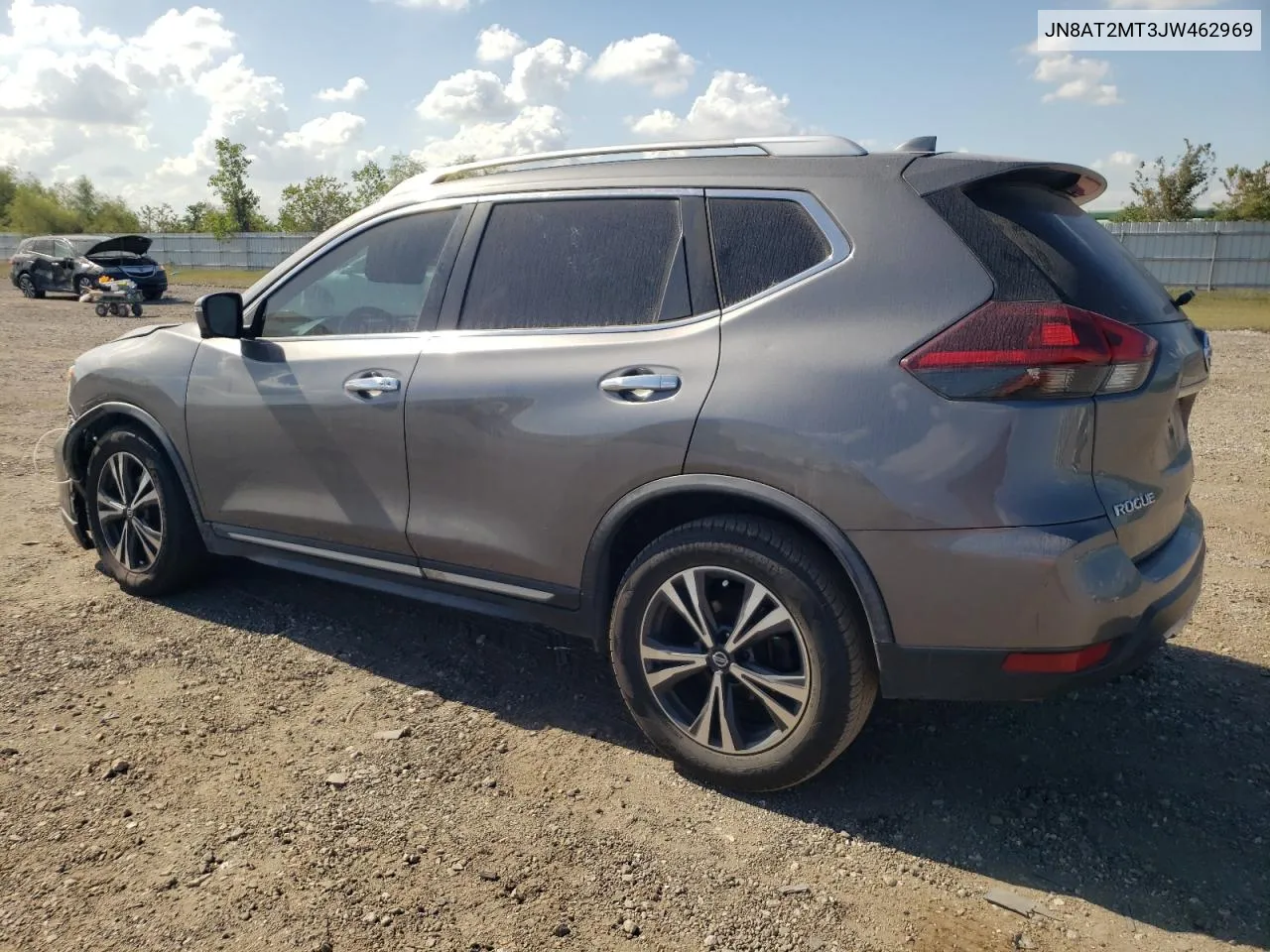 2018 Nissan Rogue S VIN: JN8AT2MT3JW462969 Lot: 78072834