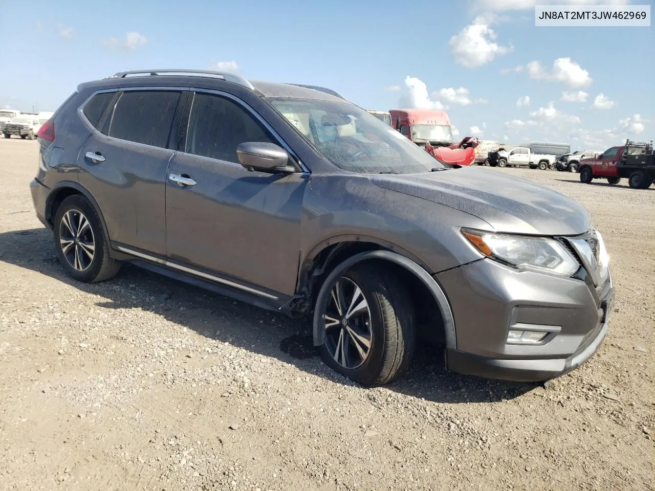 2018 Nissan Rogue S VIN: JN8AT2MT3JW462969 Lot: 78072834