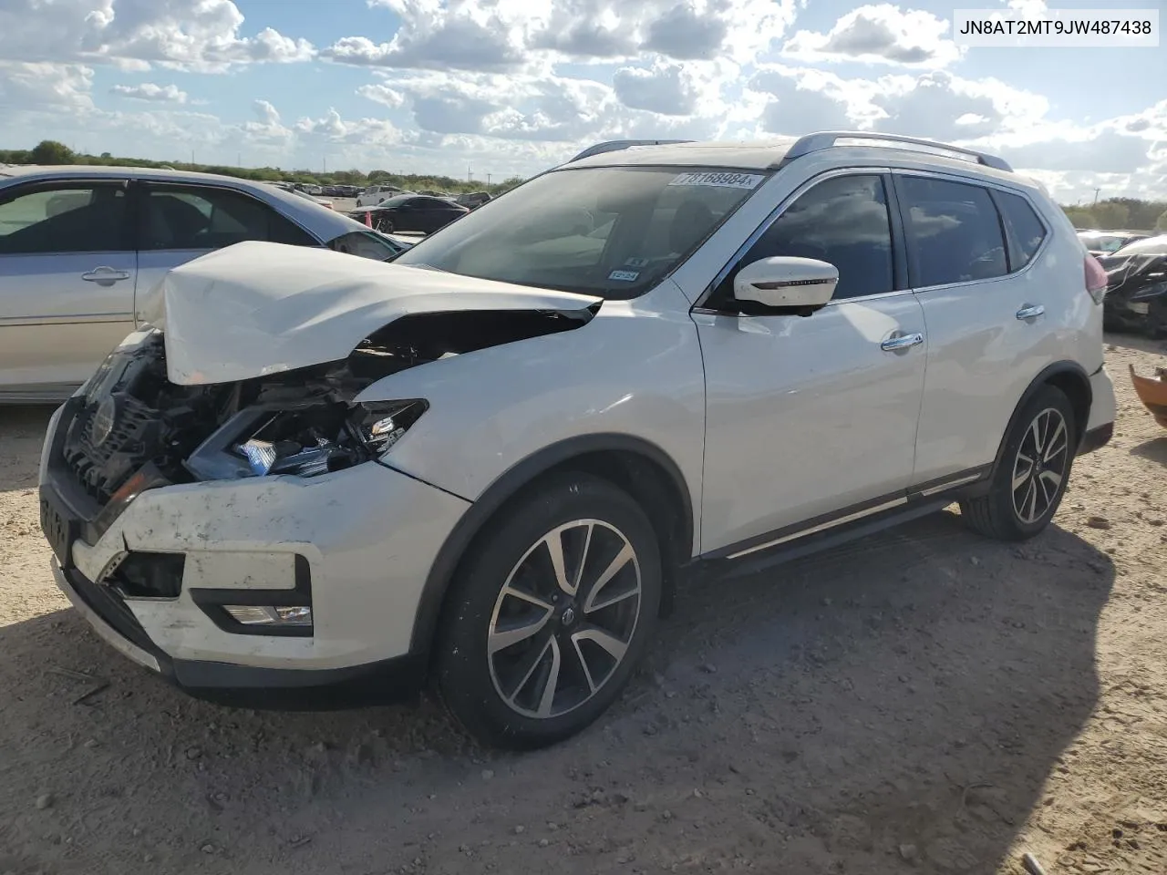 2018 Nissan Rogue S VIN: JN8AT2MT9JW487438 Lot: 78168984