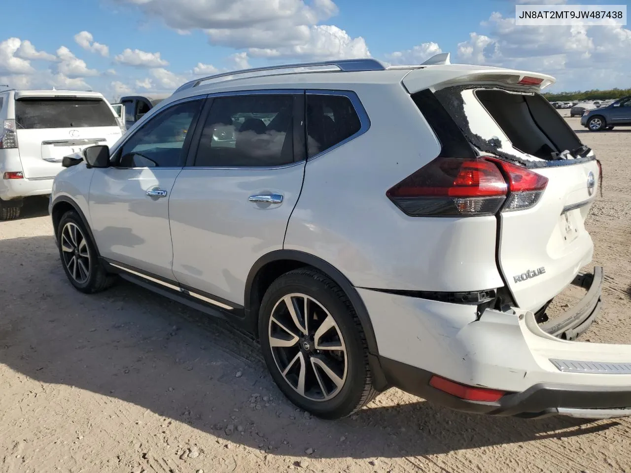 2018 Nissan Rogue S VIN: JN8AT2MT9JW487438 Lot: 78168984