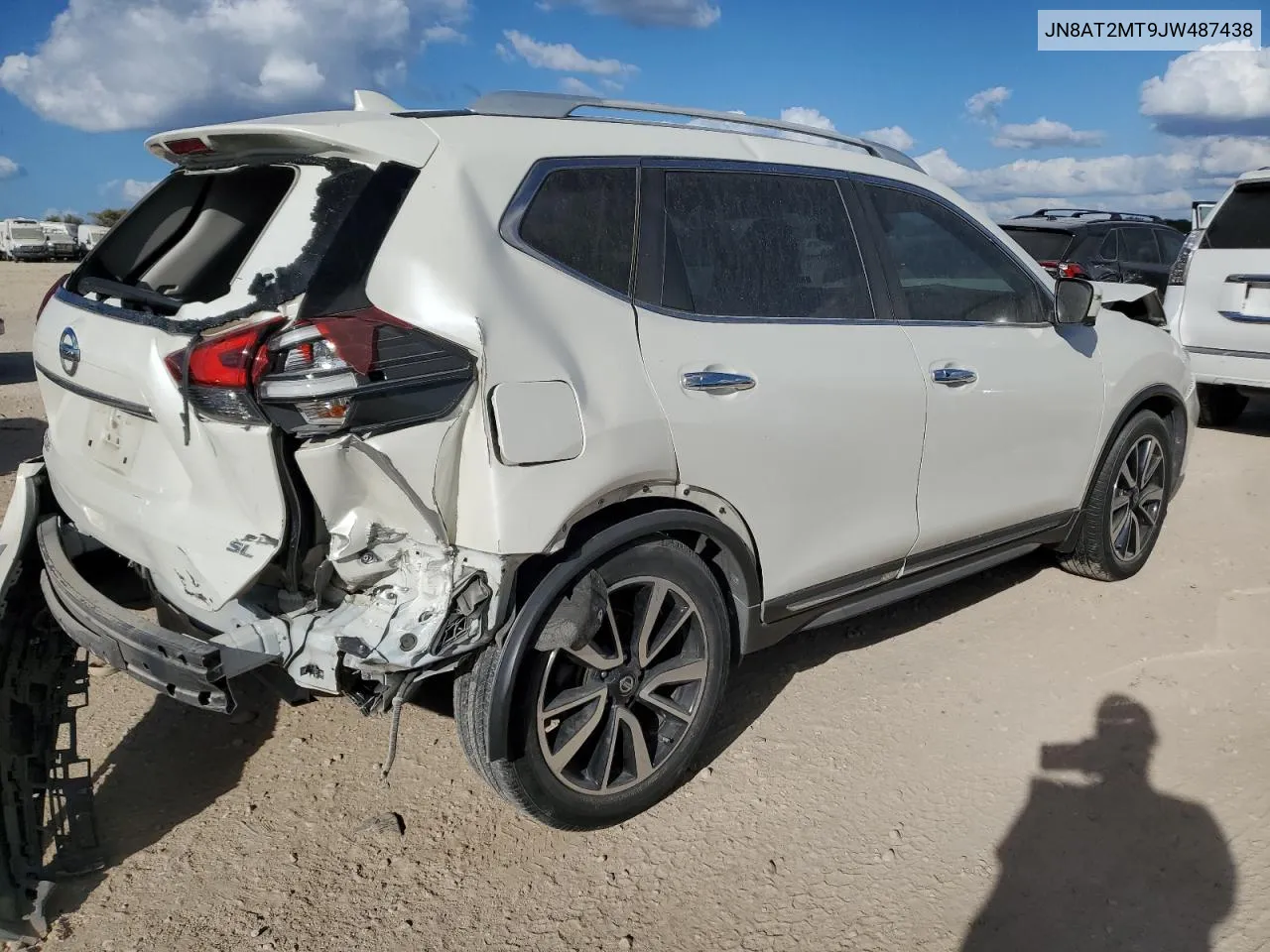 2018 Nissan Rogue S VIN: JN8AT2MT9JW487438 Lot: 78168984