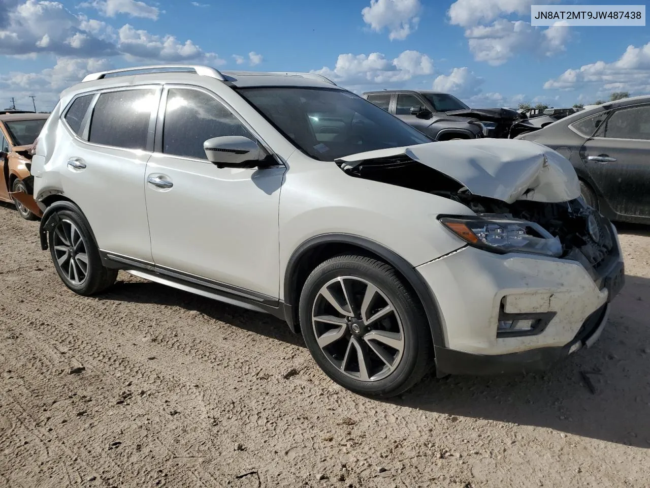 2018 Nissan Rogue S VIN: JN8AT2MT9JW487438 Lot: 78168984