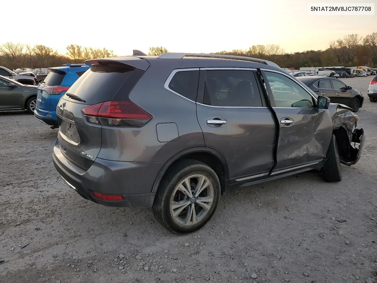 2018 Nissan Rogue S VIN: 5N1AT2MV8JC787708 Lot: 78279714