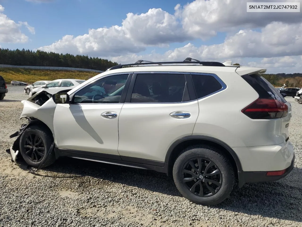 2018 Nissan Rogue S VIN: 5N1AT2MT2JC747932 Lot: 78426664