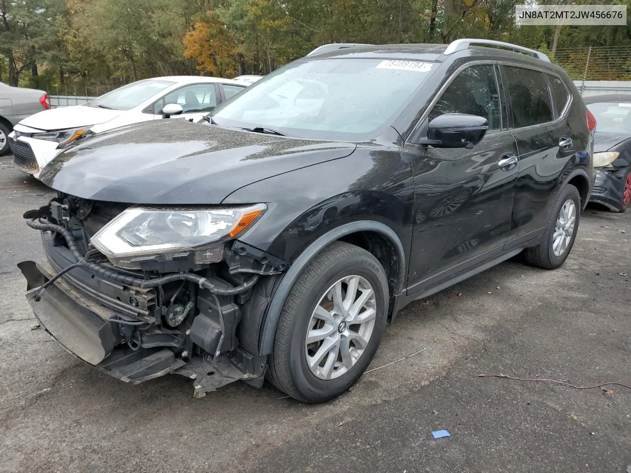 2018 Nissan Rogue S VIN: JN8AT2MT2JW456676 Lot: 78489194