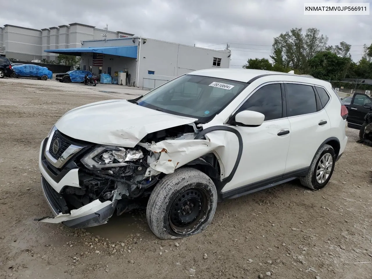 2018 Nissan Rogue S VIN: KNMAT2MV0JP566911 Lot: 78810604