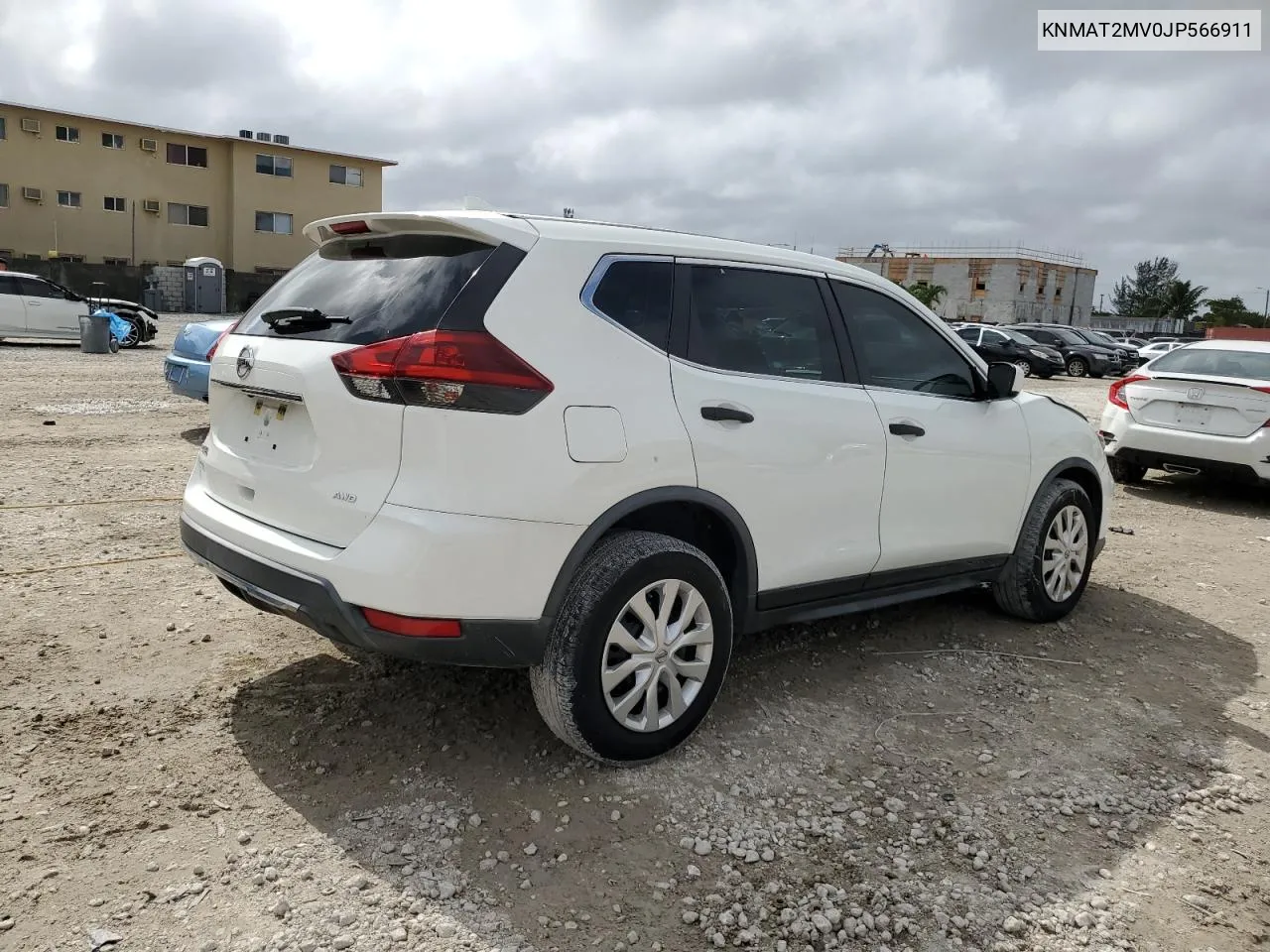 2018 Nissan Rogue S VIN: KNMAT2MV0JP566911 Lot: 78810604