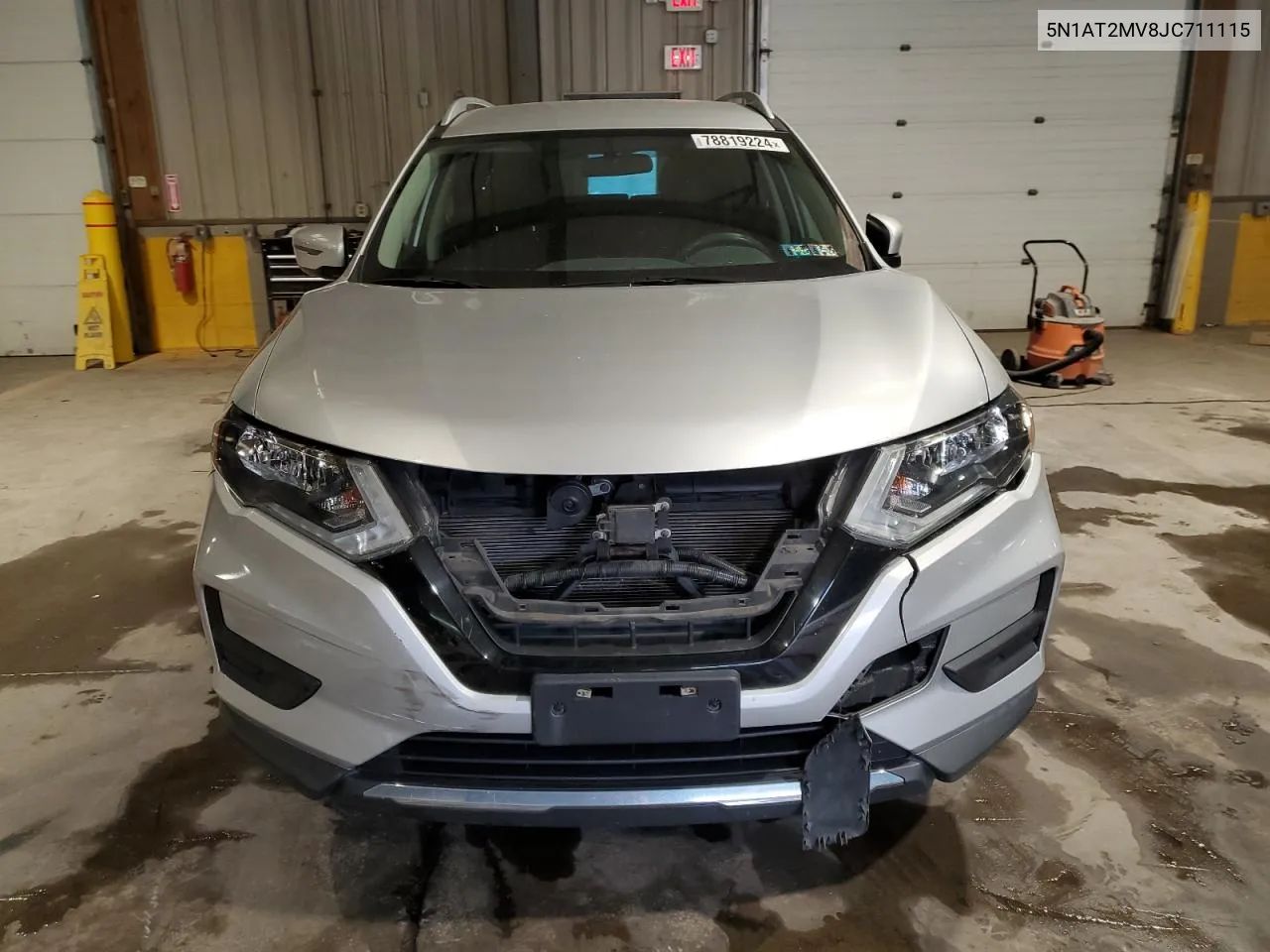 2018 Nissan Rogue S VIN: 5N1AT2MV8JC711115 Lot: 78819224