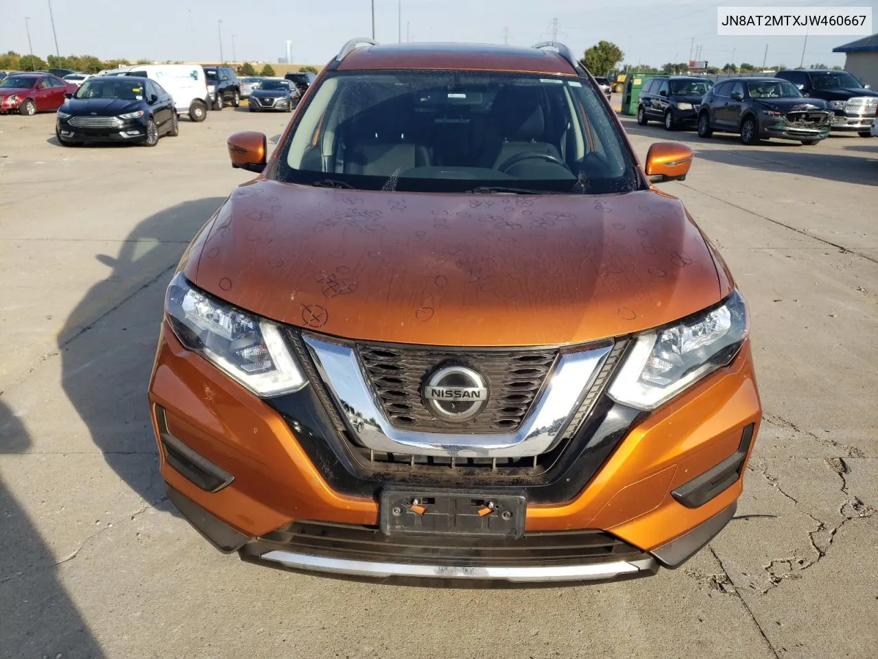 2018 Nissan Rogue S VIN: JN8AT2MTXJW460667 Lot: 78832504