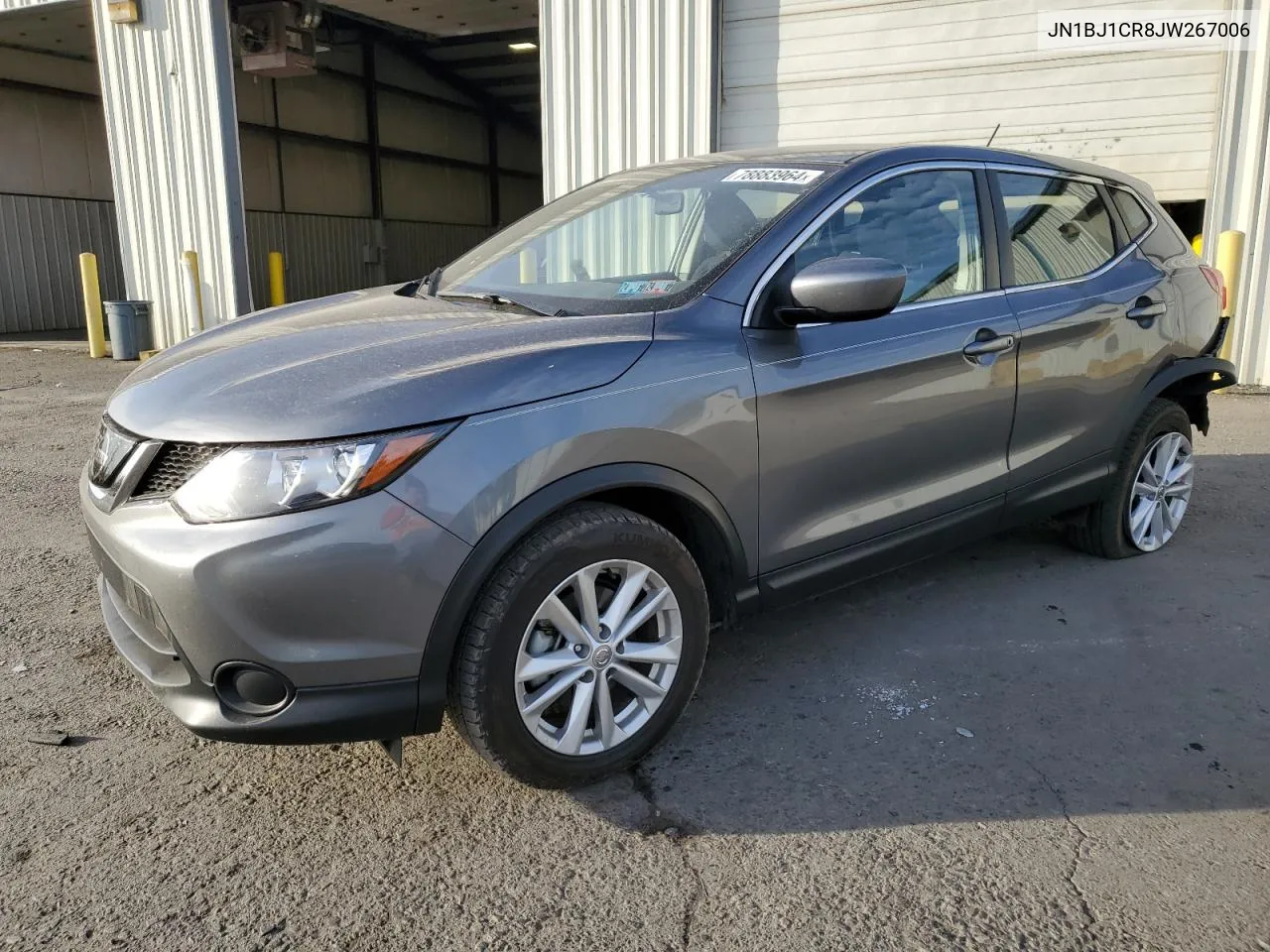 2018 Nissan Rogue Sport S VIN: JN1BJ1CR8JW267006 Lot: 78883964