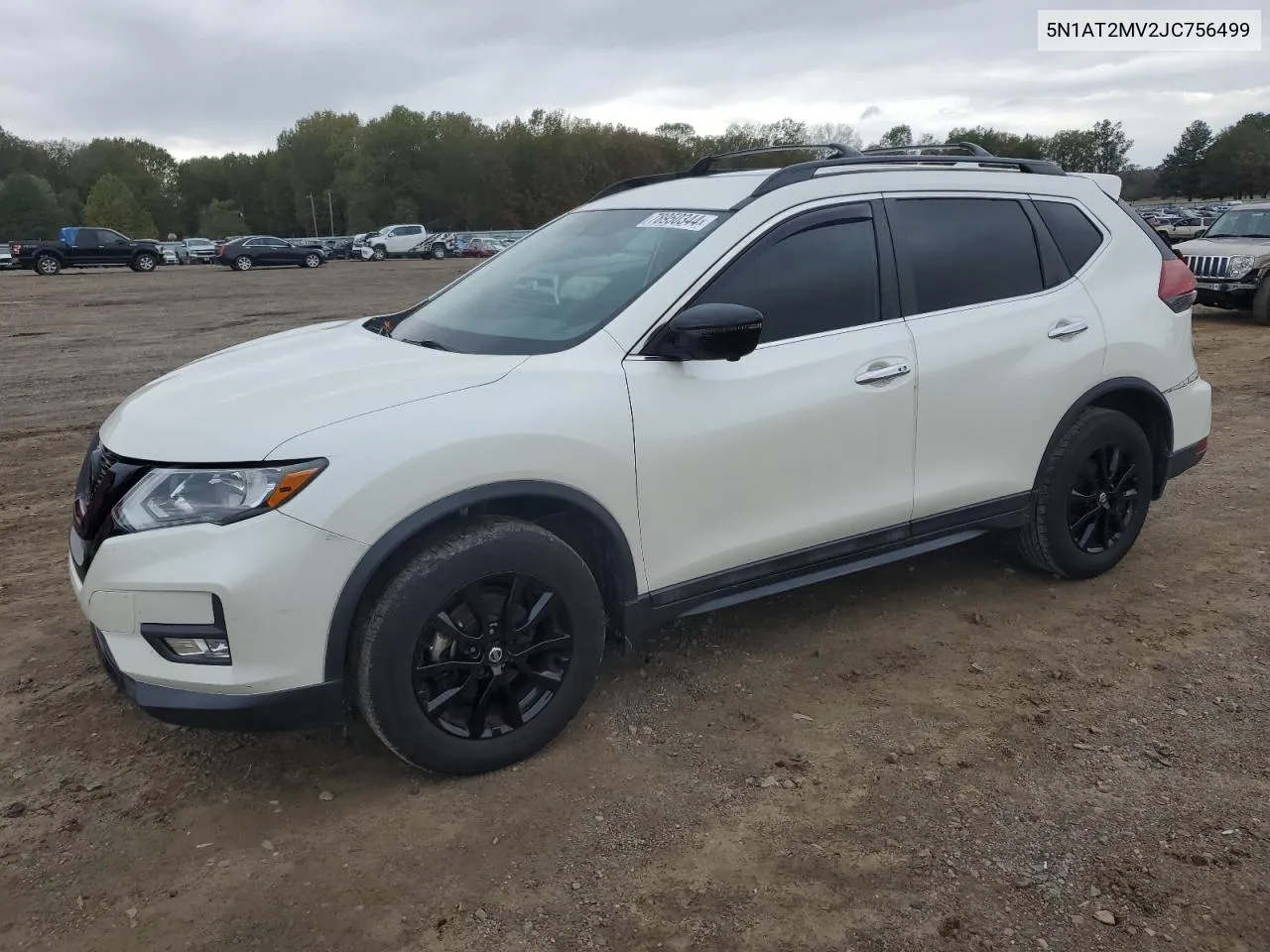 2018 Nissan Rogue S VIN: 5N1AT2MV2JC756499 Lot: 78950344