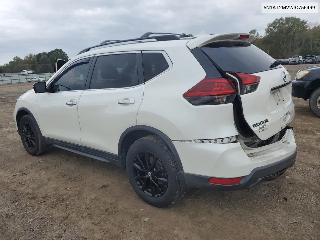 2018 Nissan Rogue S VIN: 5N1AT2MV2JC756499 Lot: 78950344