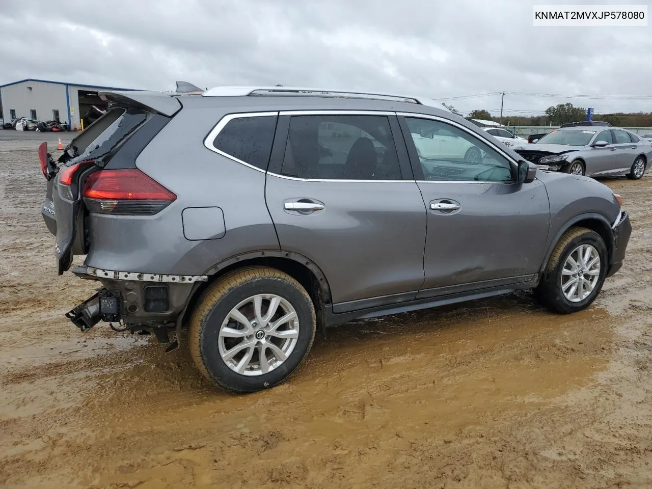 2018 Nissan Rogue S VIN: KNMAT2MVXJP578080 Lot: 79291724