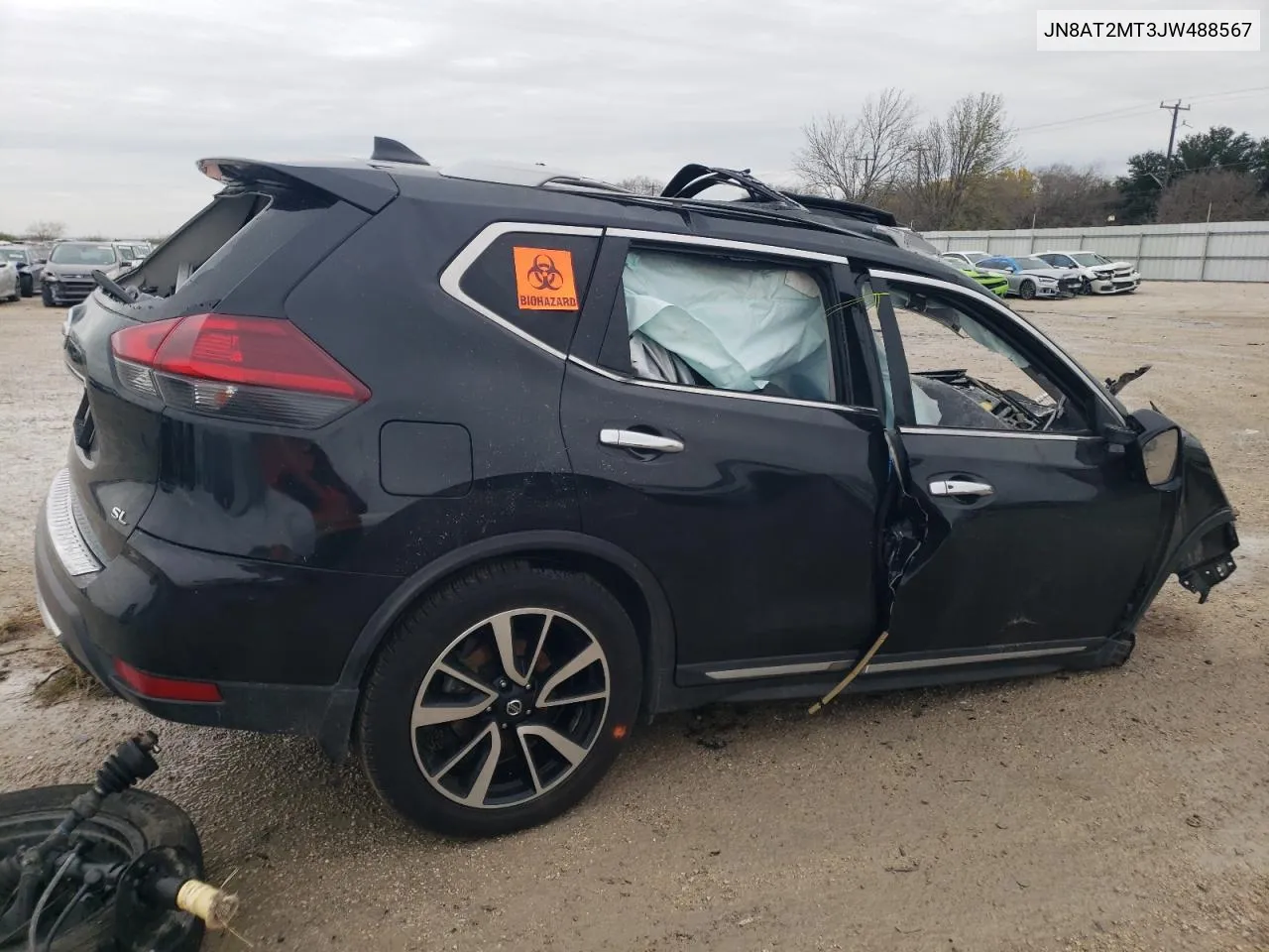 2018 Nissan Rogue S VIN: JN8AT2MT3JW488567 Lot: 79340973