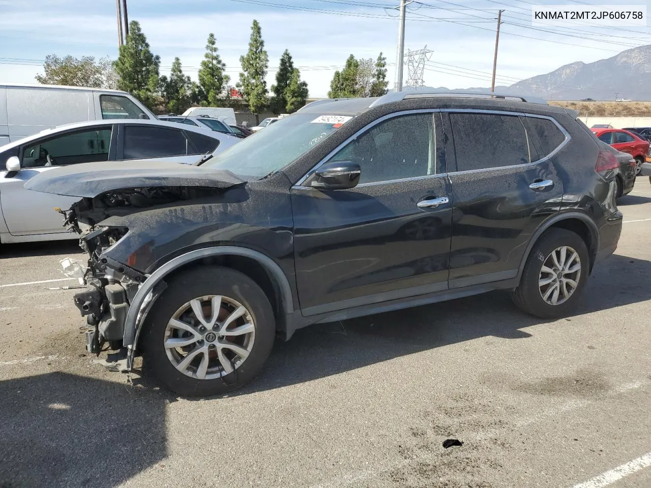 2018 Nissan Rogue S VIN: KNMAT2MT2JP606758 Lot: 79492174