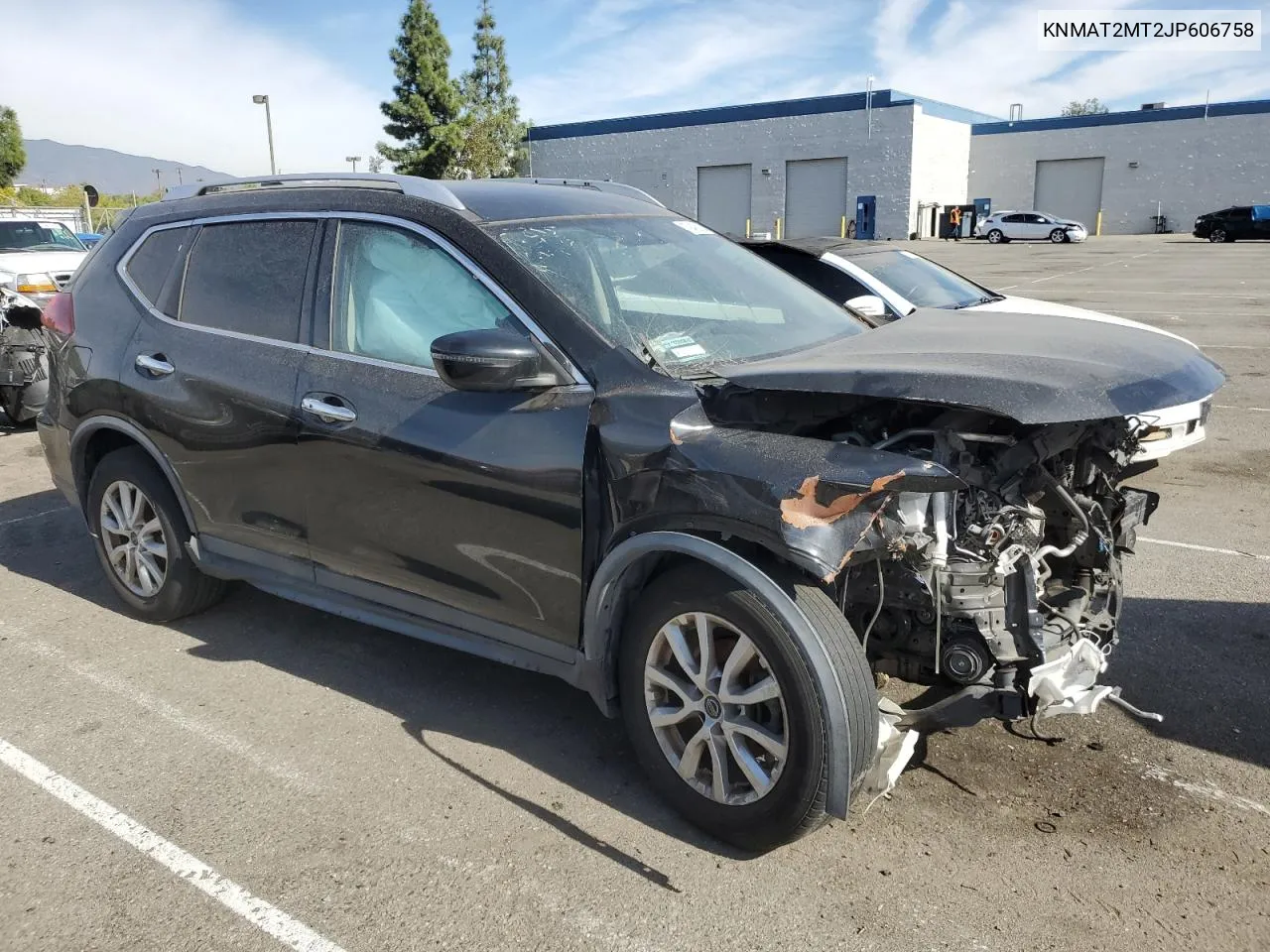 2018 Nissan Rogue S VIN: KNMAT2MT2JP606758 Lot: 79492174