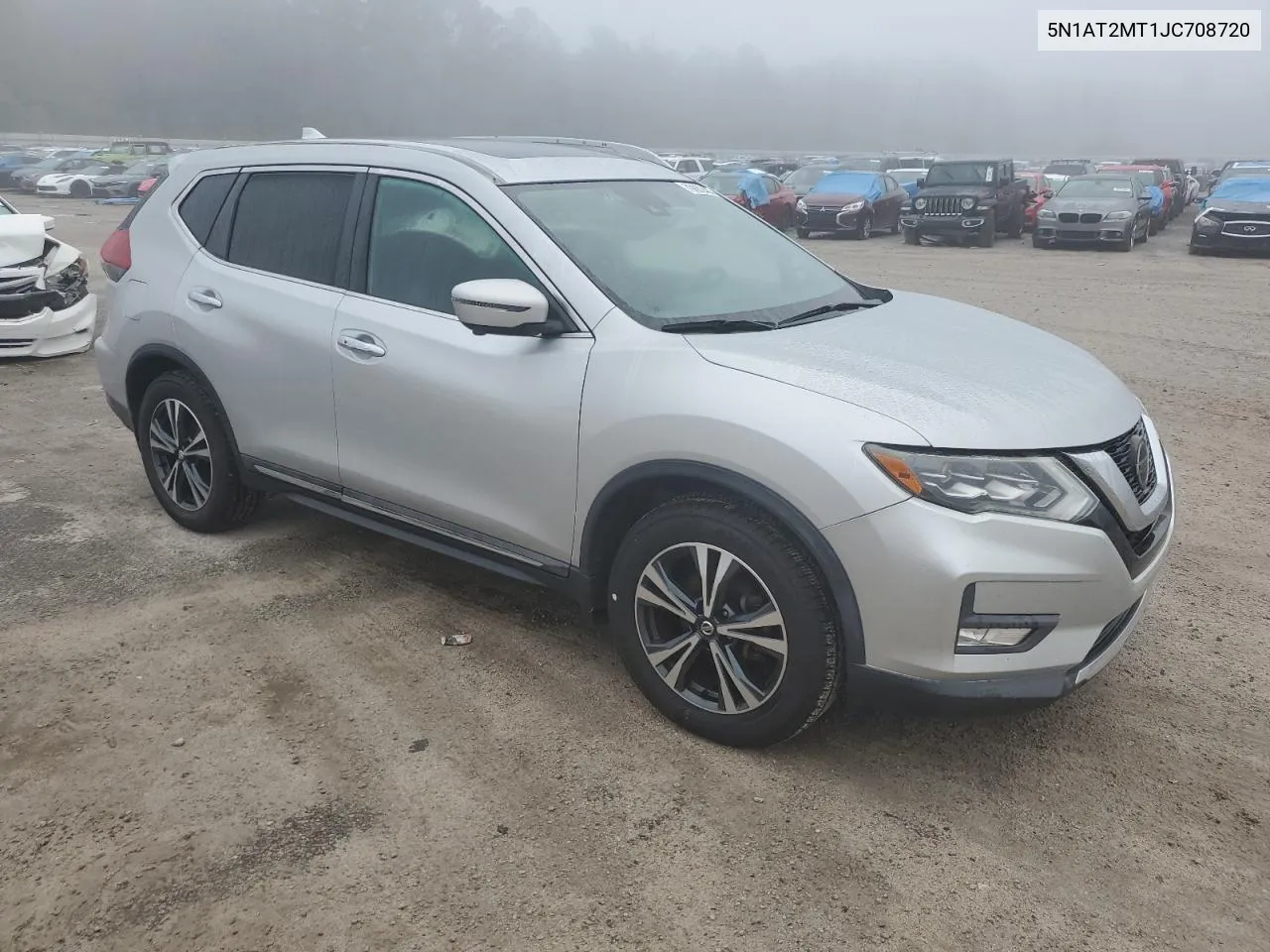 2018 Nissan Rogue S VIN: 5N1AT2MT1JC708720 Lot: 79802404