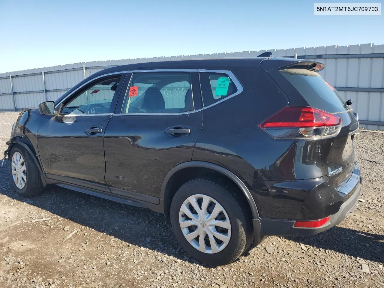 2018 Nissan Rogue S VIN: 5N1AT2MT6JC709703 Lot: 80125824