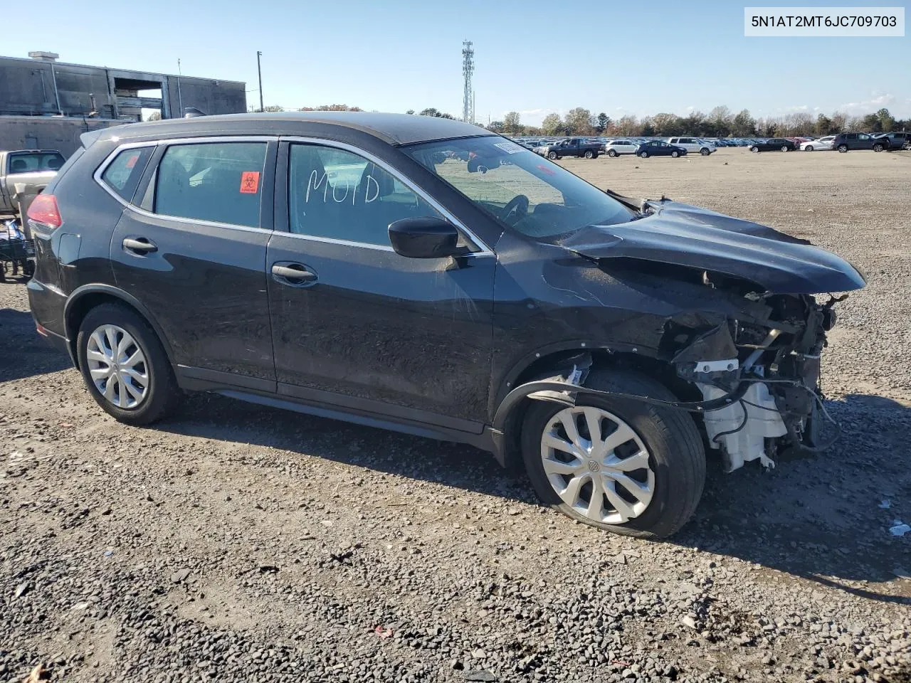 2018 Nissan Rogue S VIN: 5N1AT2MT6JC709703 Lot: 80125824