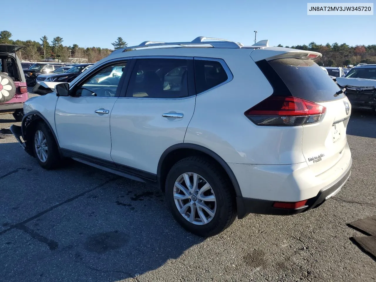 2018 Nissan Rogue S VIN: JN8AT2MV3JW345720 Lot: 80484574