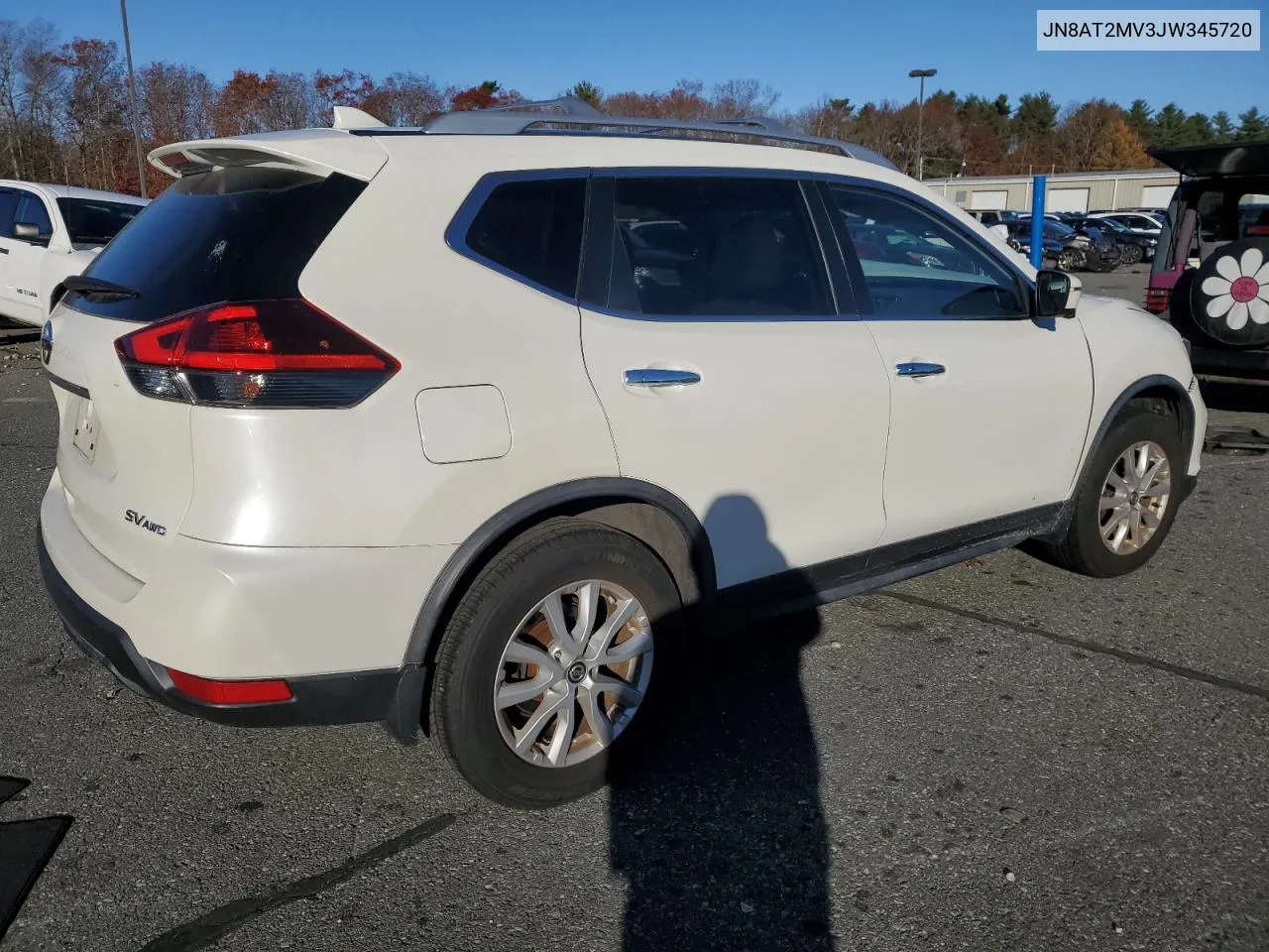 2018 Nissan Rogue S VIN: JN8AT2MV3JW345720 Lot: 80484574