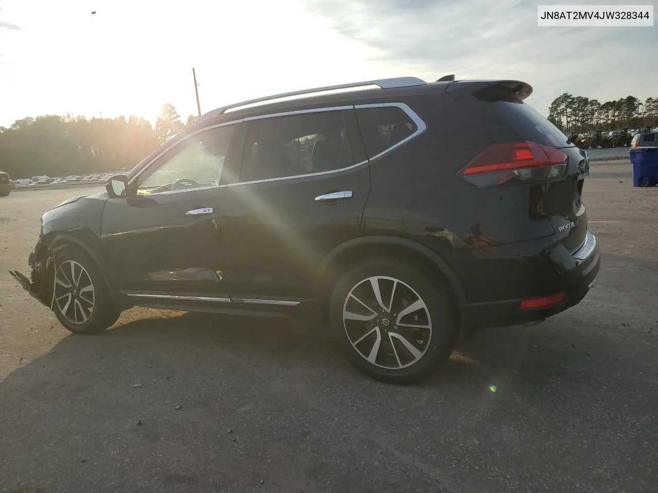 2018 Nissan Rogue S VIN: JN8AT2MV4JW328344 Lot: 80981224