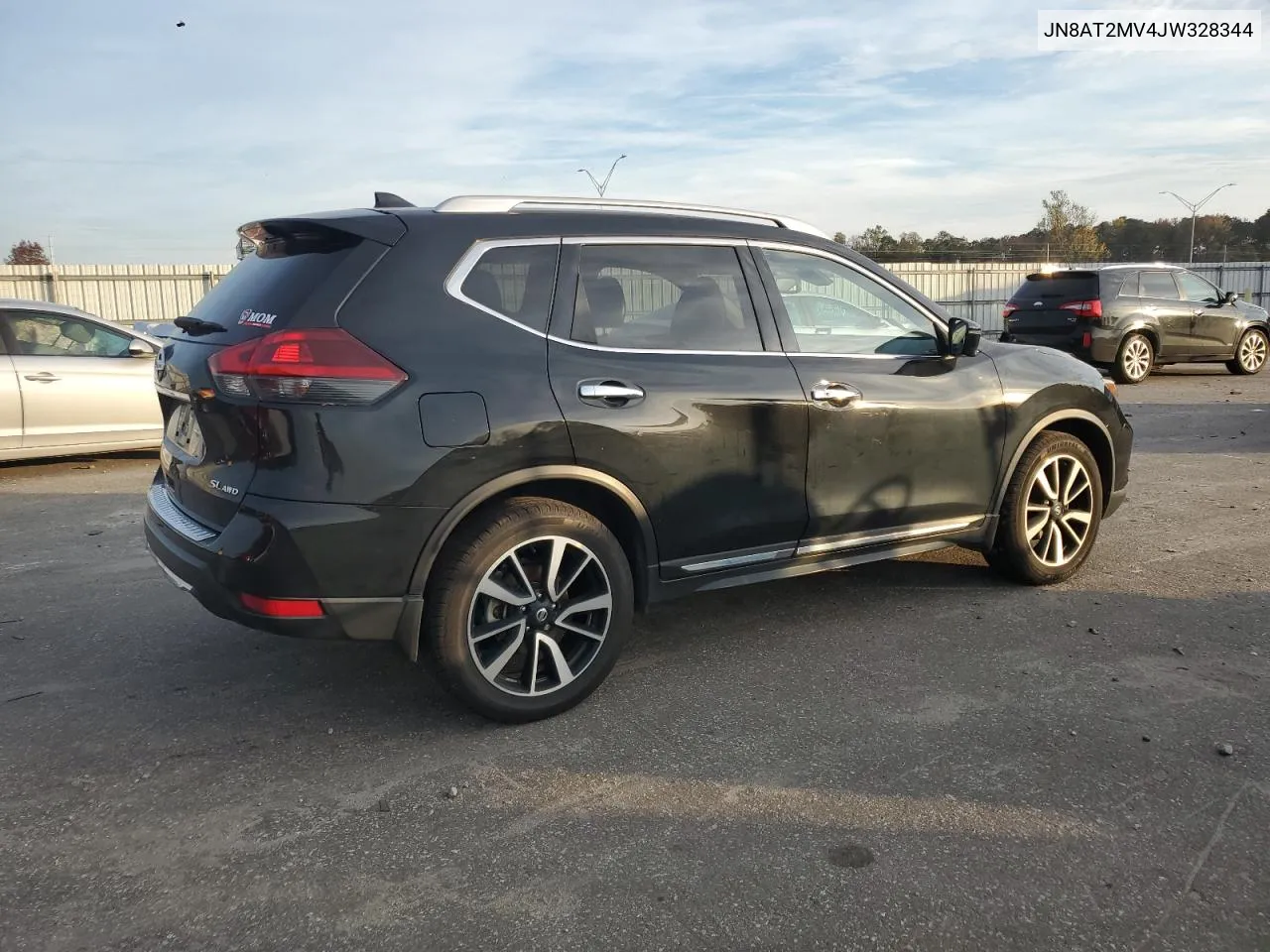 2018 Nissan Rogue S VIN: JN8AT2MV4JW328344 Lot: 80981224