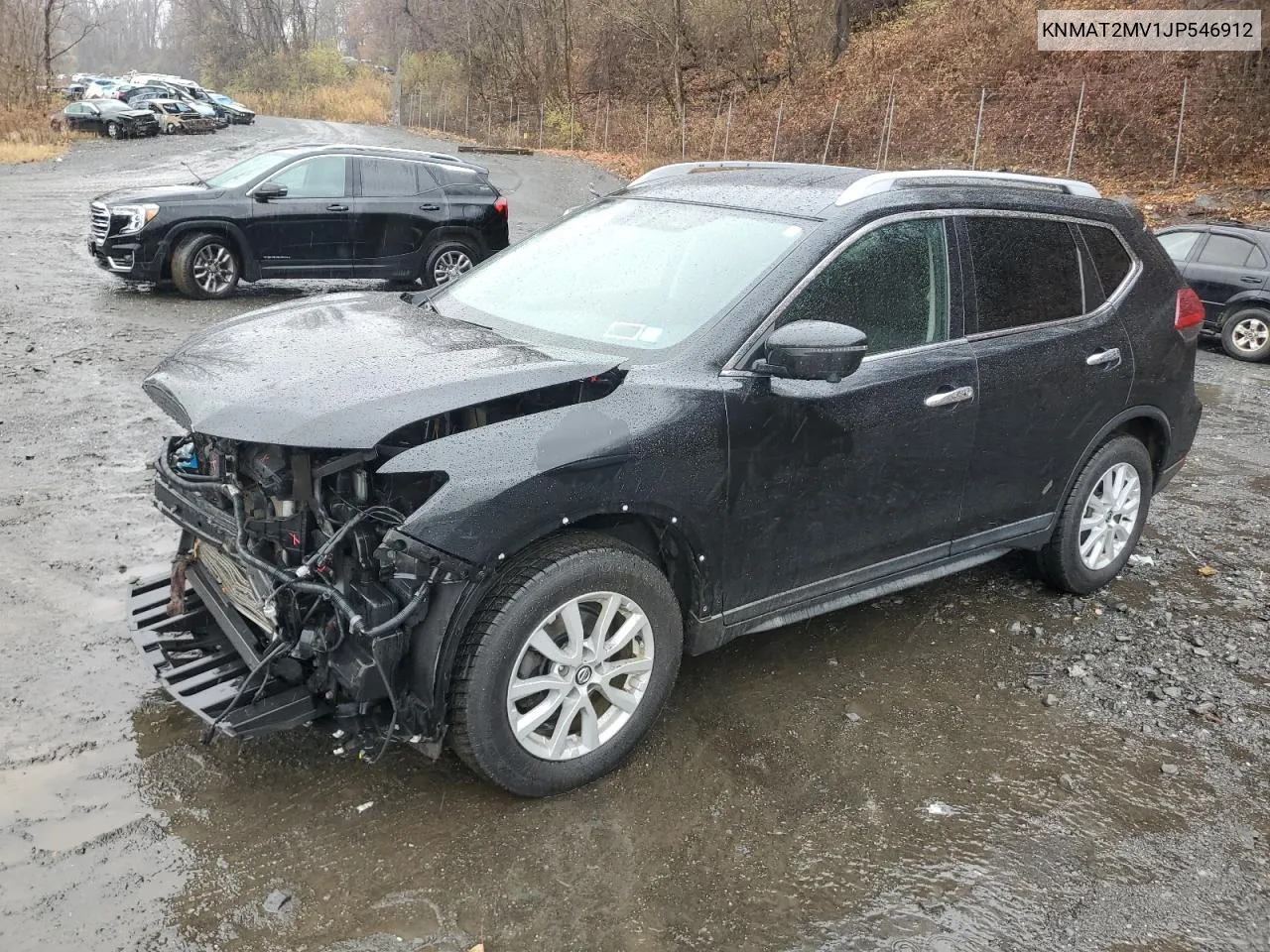 2018 Nissan Rogue S VIN: KNMAT2MV1JP546912 Lot: 81106394