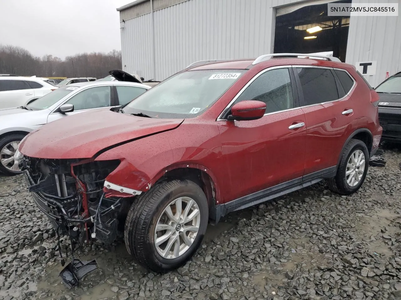 2018 Nissan Rogue S VIN: 5N1AT2MV5JC845516 Lot: 81272354