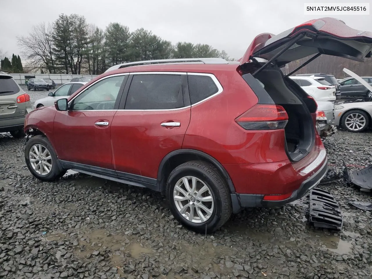 2018 Nissan Rogue S VIN: 5N1AT2MV5JC845516 Lot: 81272354