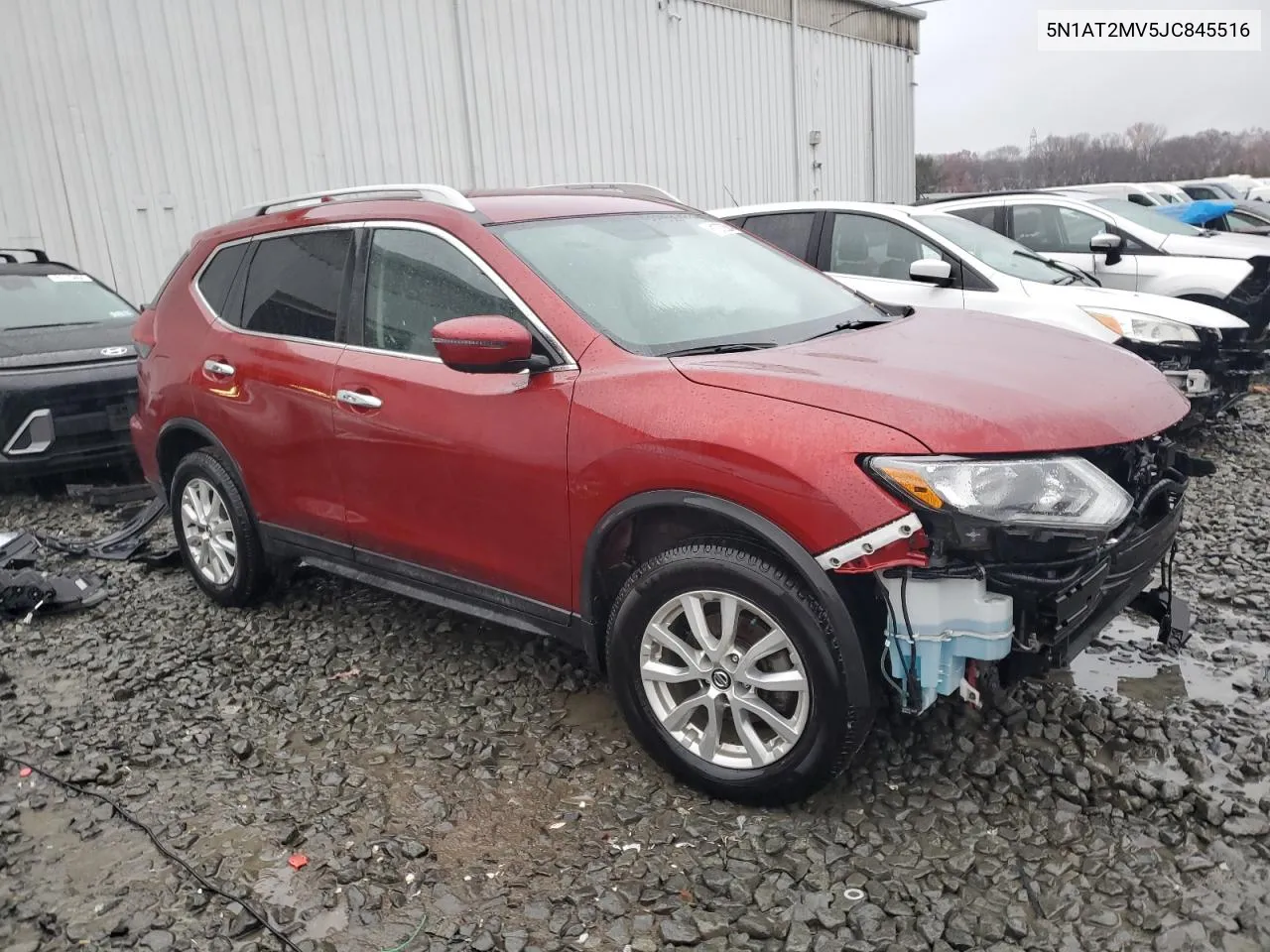 2018 Nissan Rogue S VIN: 5N1AT2MV5JC845516 Lot: 81272354