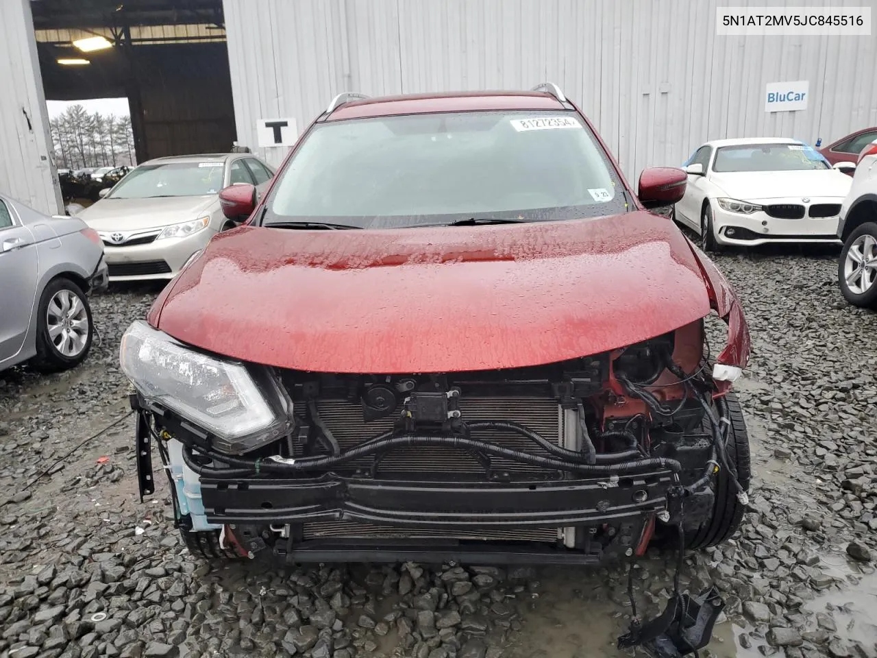 2018 Nissan Rogue S VIN: 5N1AT2MV5JC845516 Lot: 81272354