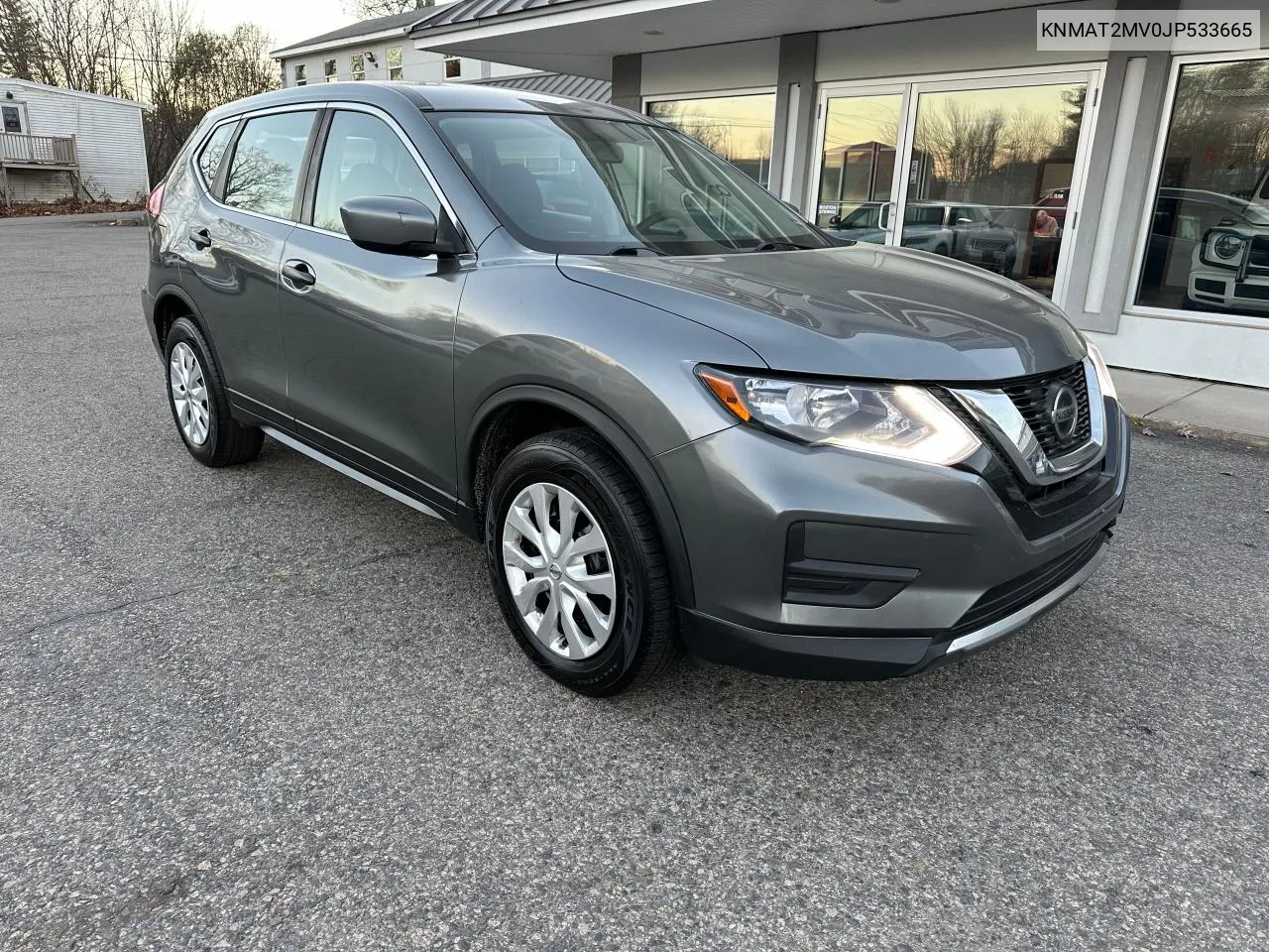 2018 Nissan Rogue S VIN: KNMAT2MV0JP533665 Lot: 82108274