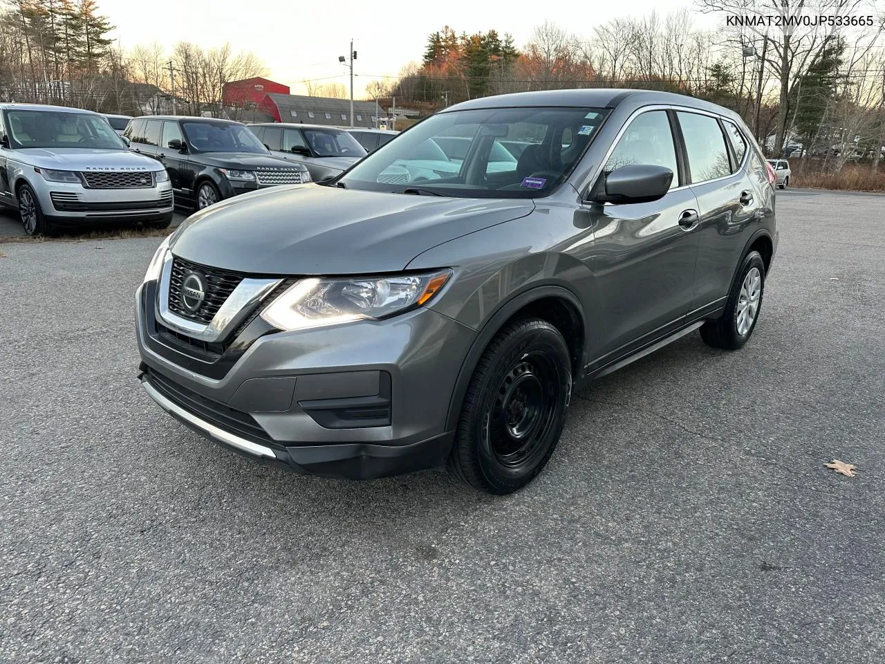 2018 Nissan Rogue S VIN: KNMAT2MV0JP533665 Lot: 82108274