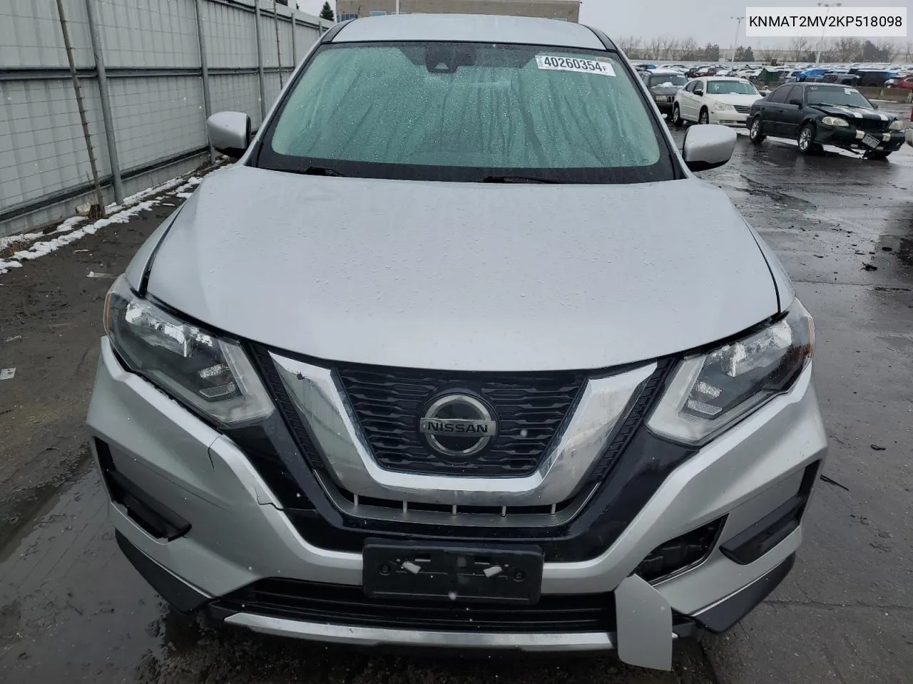 KNMAT2MV2KP518098 2019 Nissan Rogue S