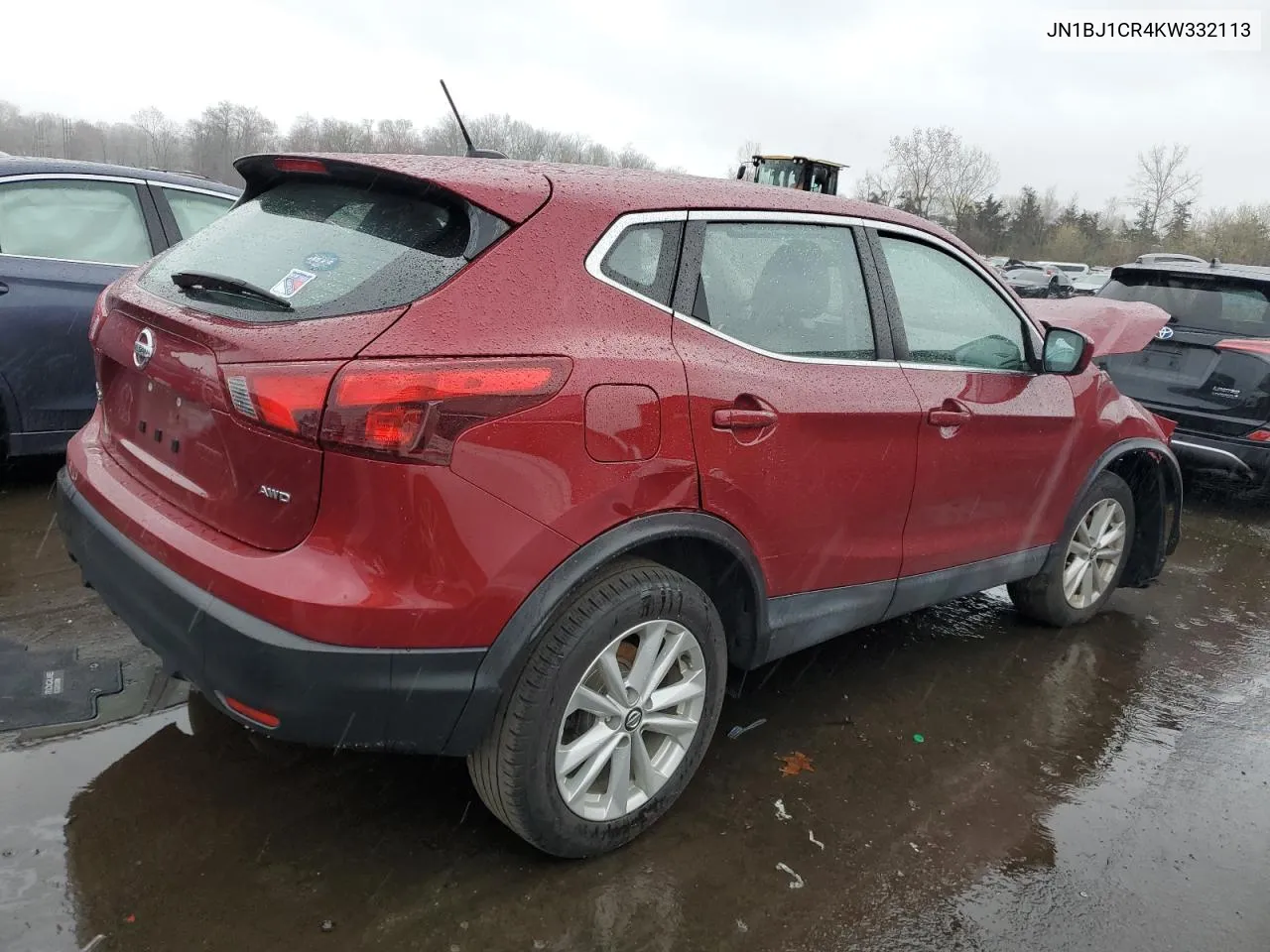 JN1BJ1CR4KW332113 2019 Nissan Rogue Sport S