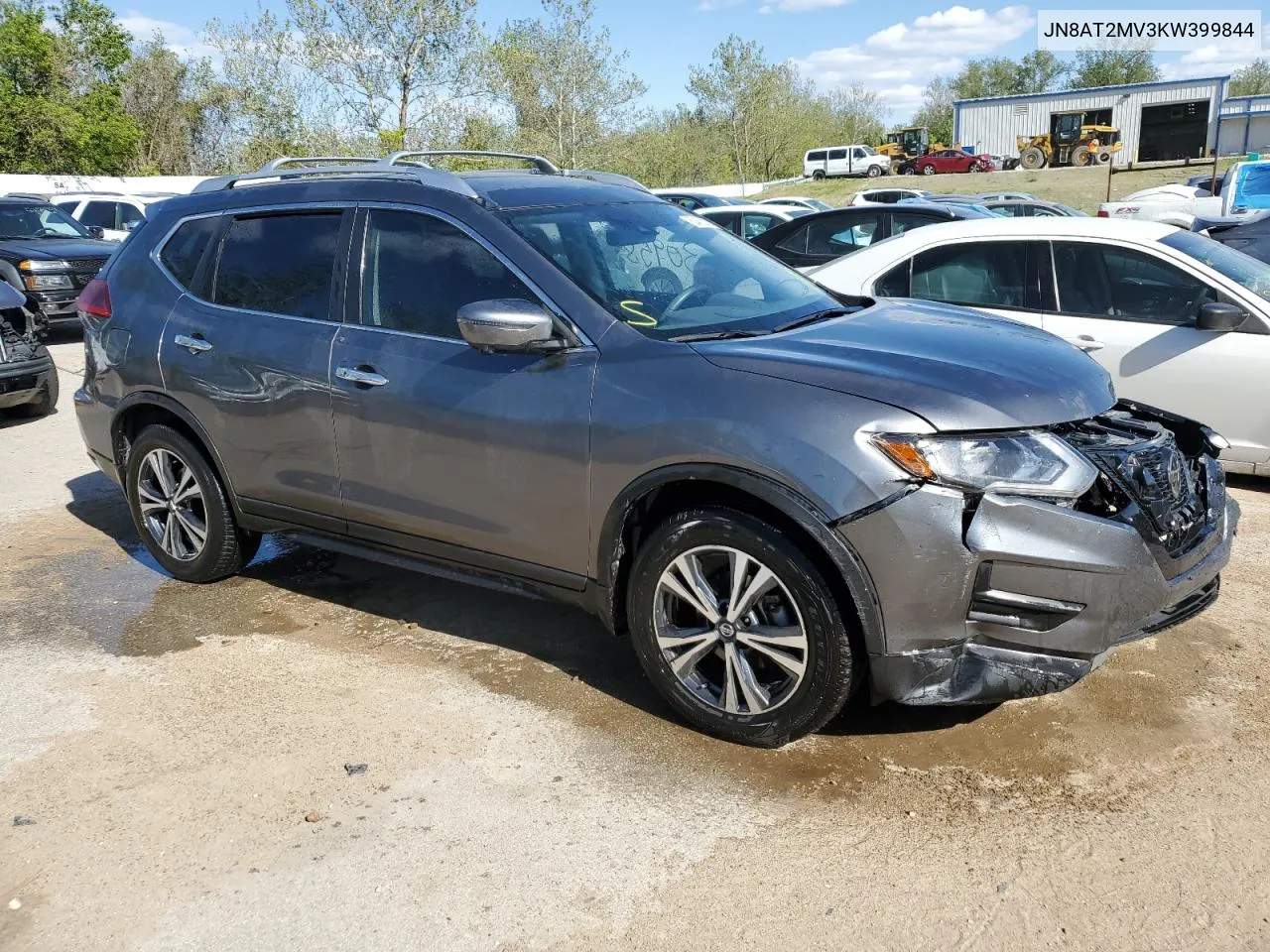 2019 Nissan Rogue S VIN: JN8AT2MV3KW399844 Lot: 50452323