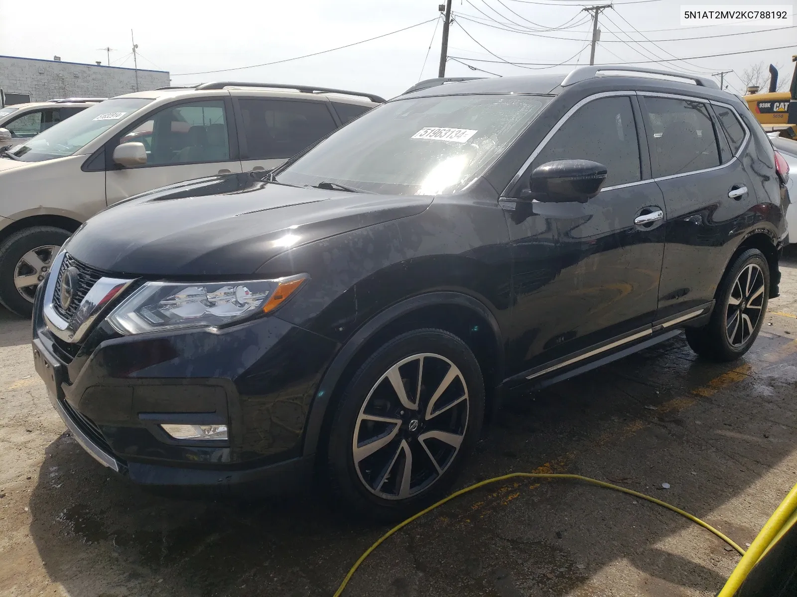 2019 Nissan Rogue S VIN: 5N1AT2MV2KC788192 Lot: 51963134