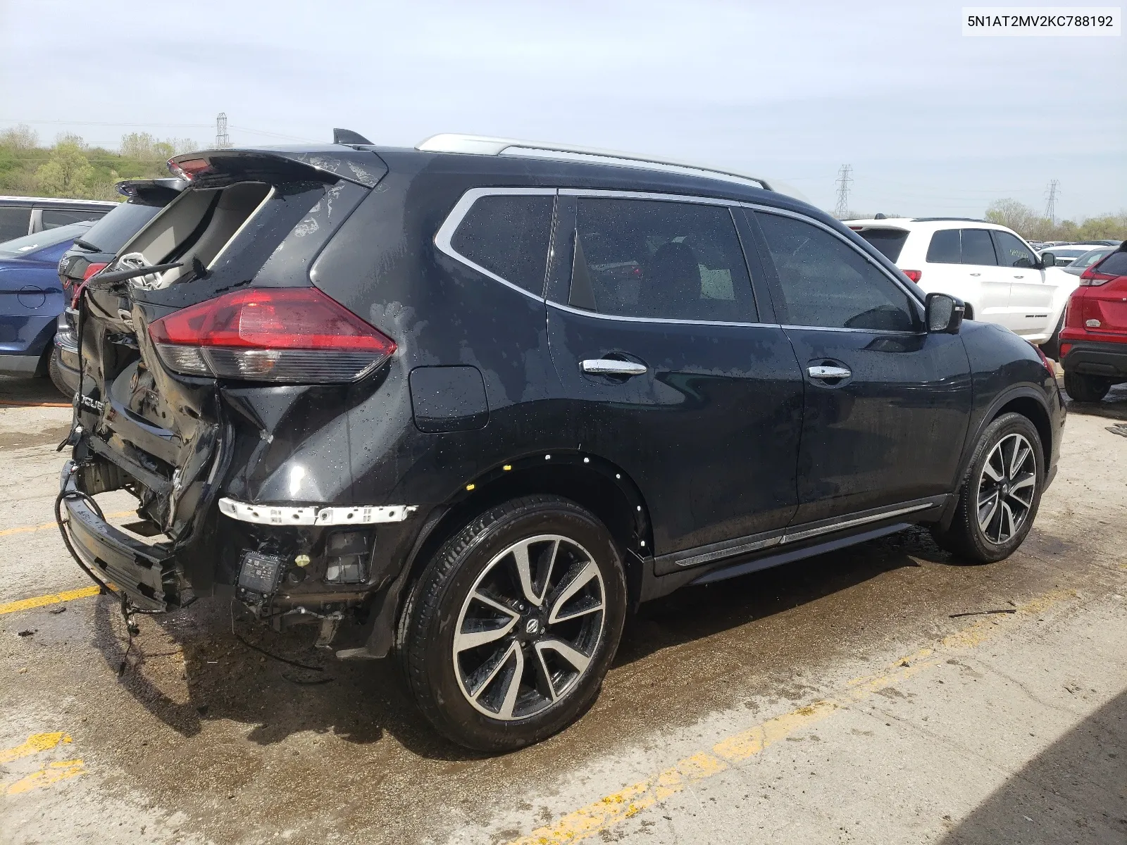 2019 Nissan Rogue S VIN: 5N1AT2MV2KC788192 Lot: 51963134