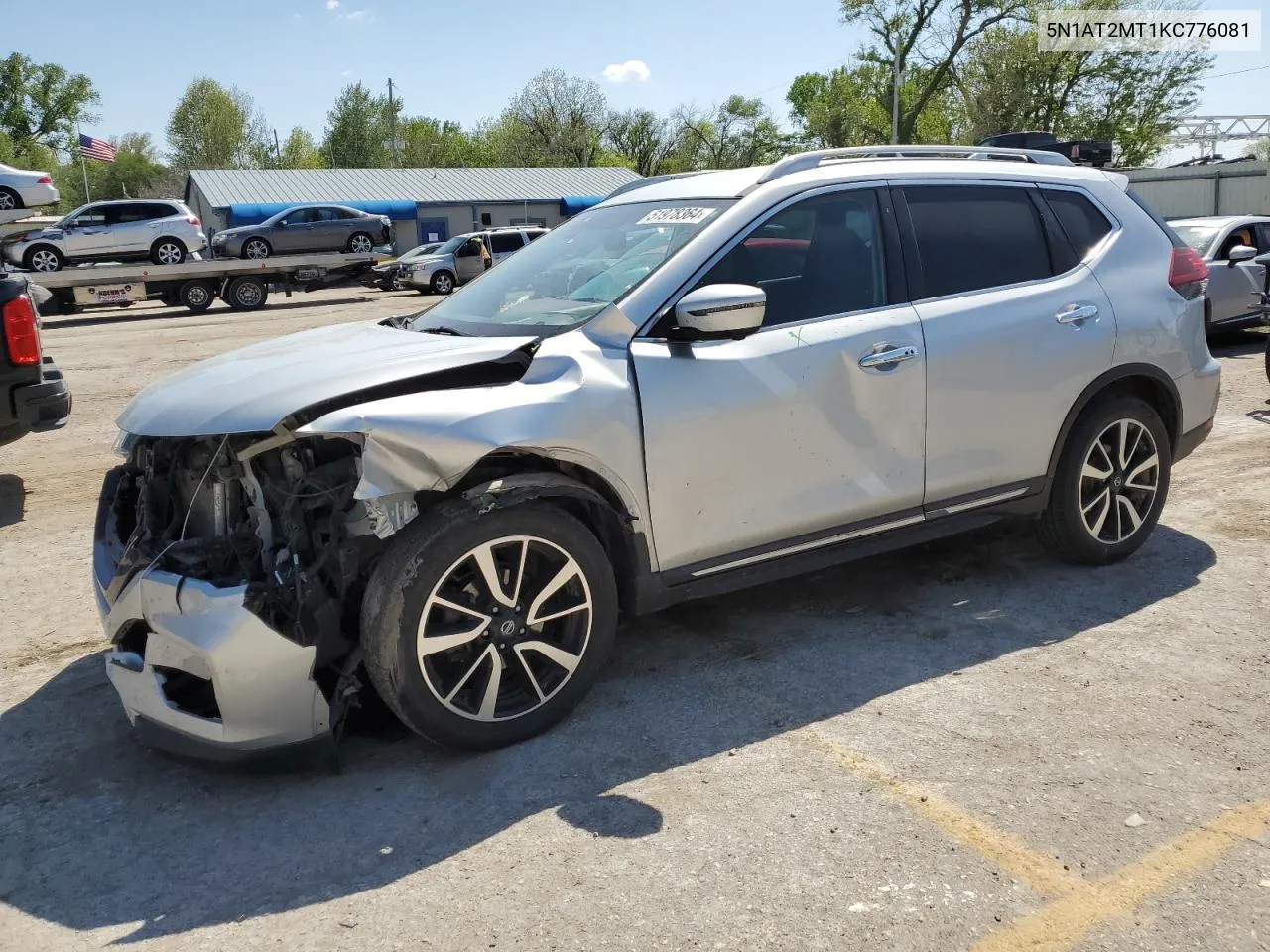 2019 Nissan Rogue S VIN: 5N1AT2MT1KC776081 Lot: 51978364