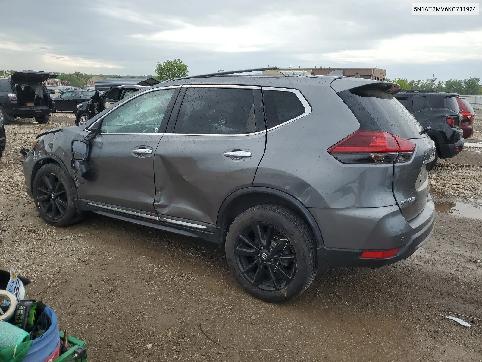 2019 Nissan Rogue S VIN: 5N1AT2MV6KC711924 Lot: 52167934