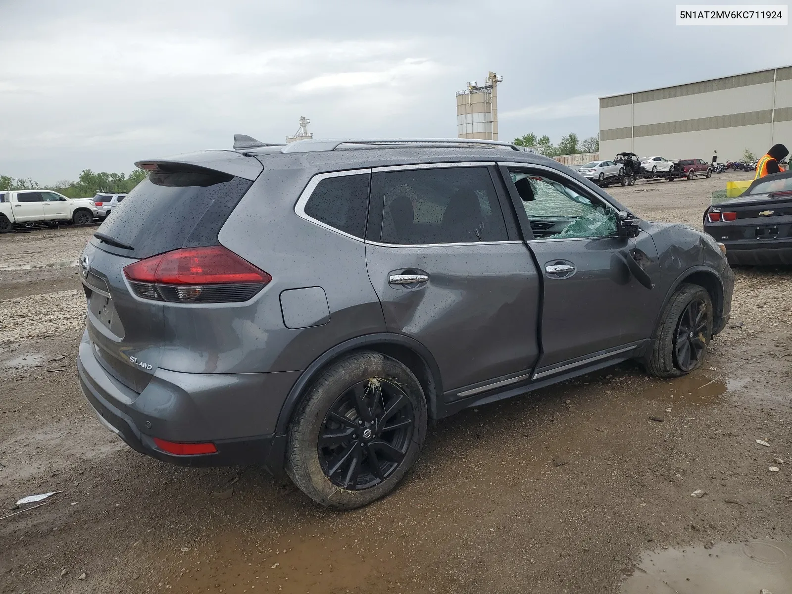 2019 Nissan Rogue S VIN: 5N1AT2MV6KC711924 Lot: 52167934