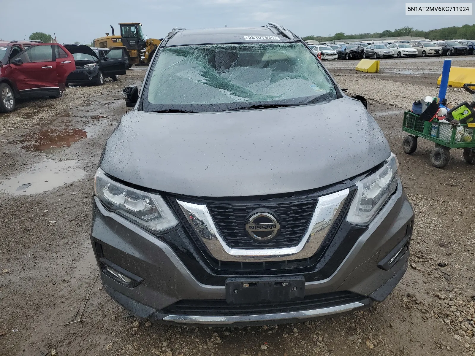 2019 Nissan Rogue S VIN: 5N1AT2MV6KC711924 Lot: 52167934