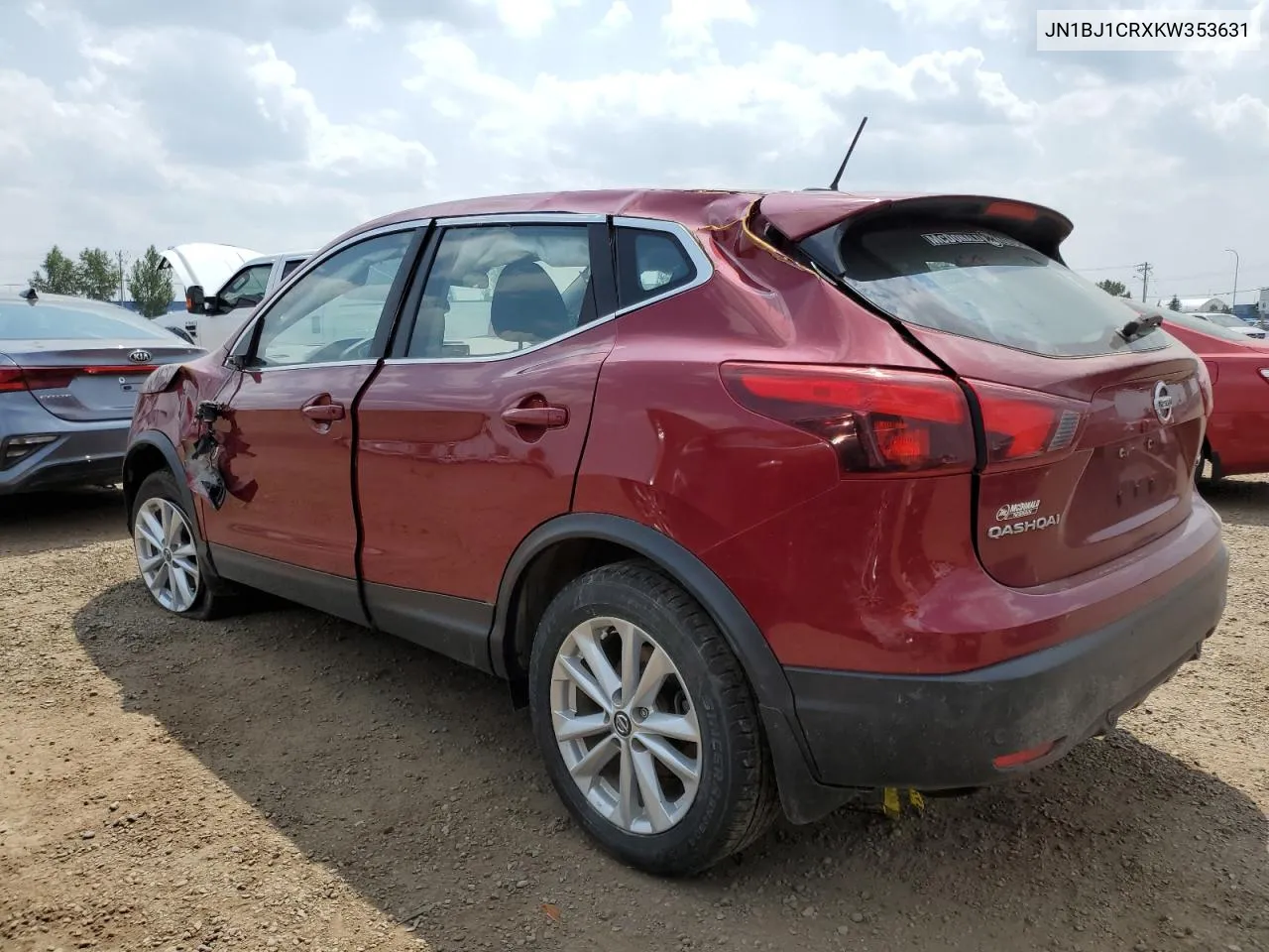 2019 Nissan Rogue Sport S VIN: JN1BJ1CRXKW353631 Lot: 53959613