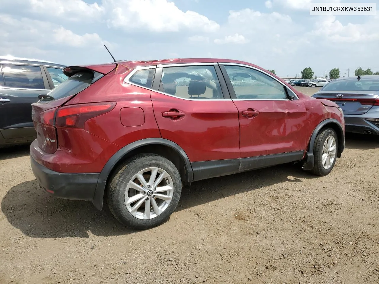 2019 Nissan Rogue Sport S VIN: JN1BJ1CRXKW353631 Lot: 53959613