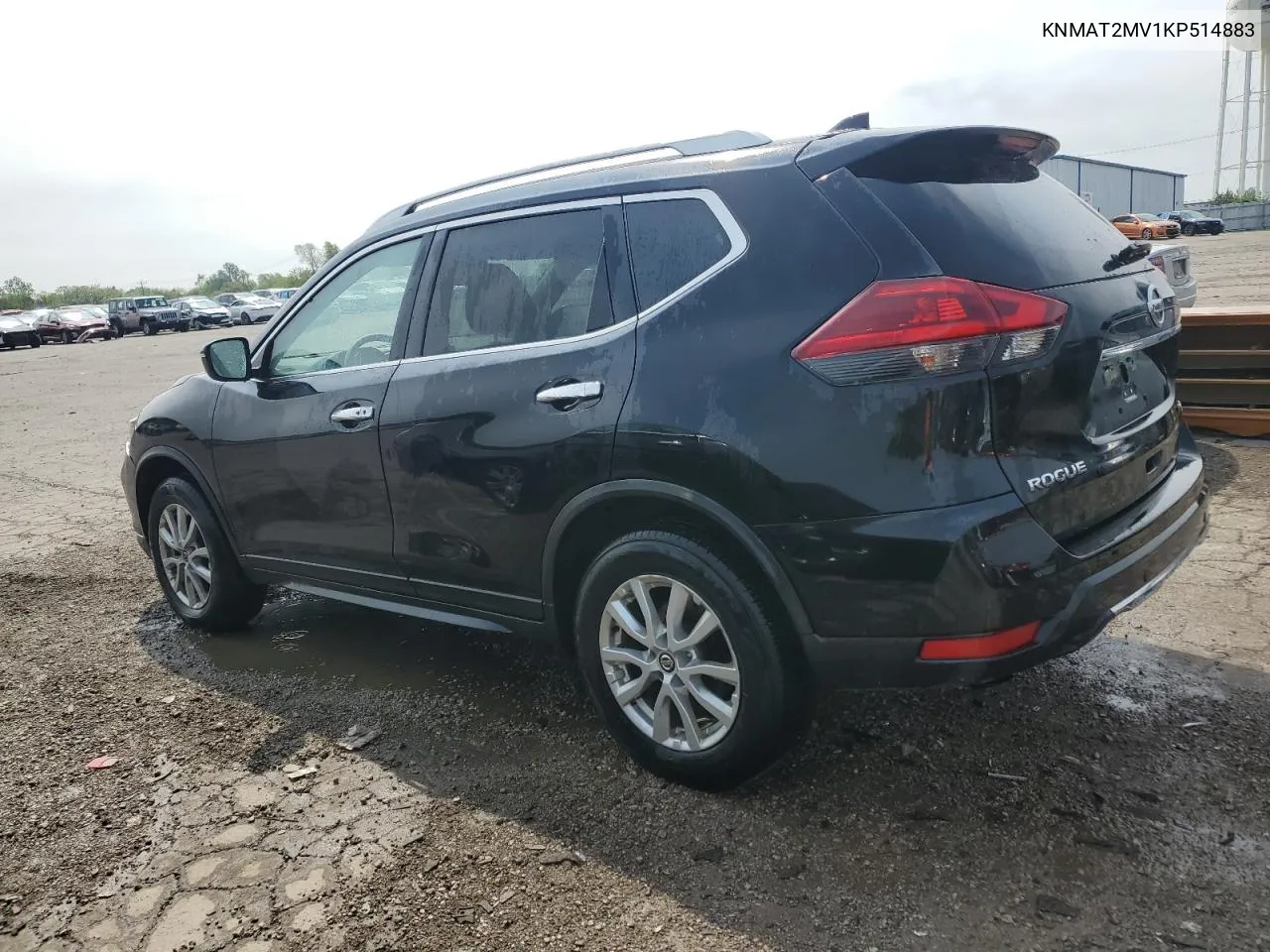 2019 Nissan Rogue S VIN: KNMAT2MV1KP514883 Lot: 54425284